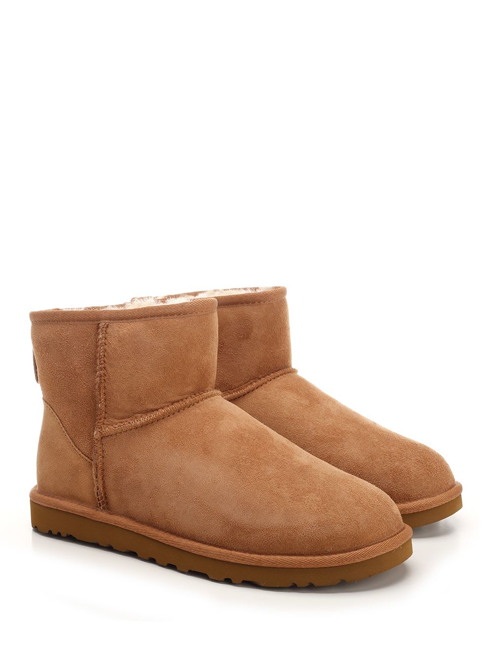 Ugg Biscuit Suede Classic Mini Ii Ankle Boots