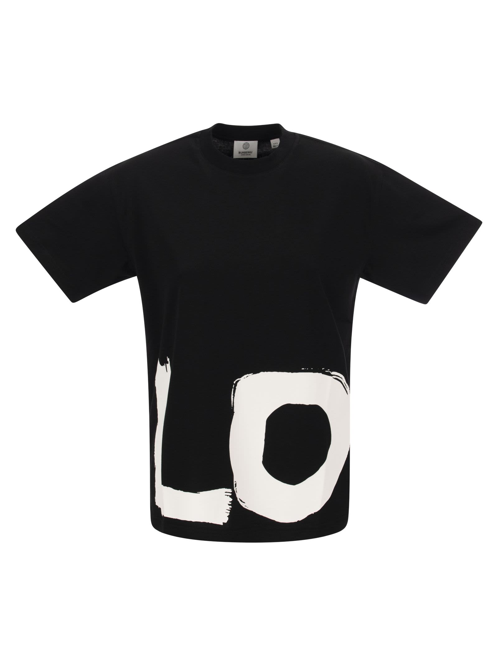 Carrick - Love Print Cotton Oversized T-shirt