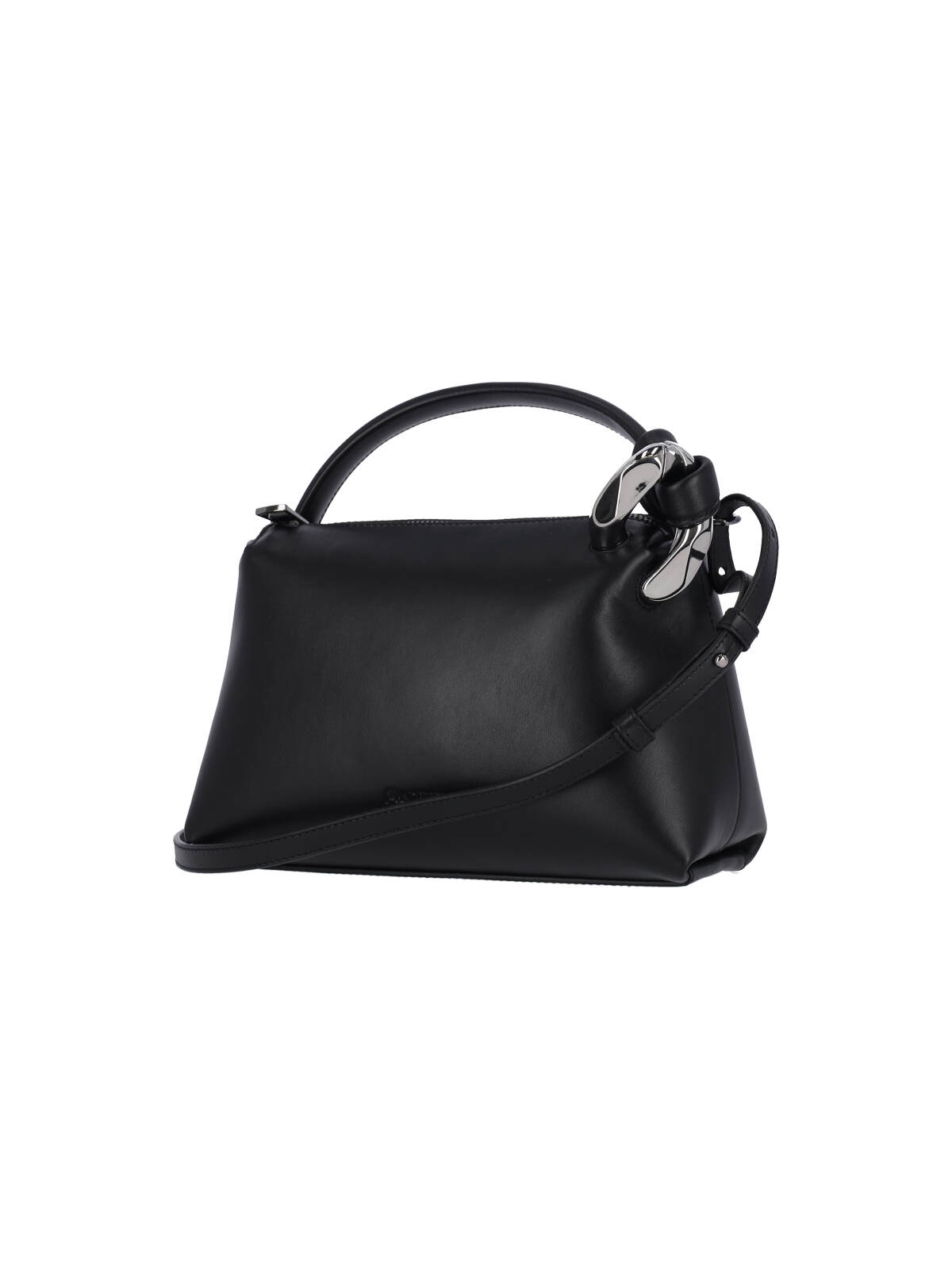 Jw Anderson Corner Small Shoulder Bag In Black