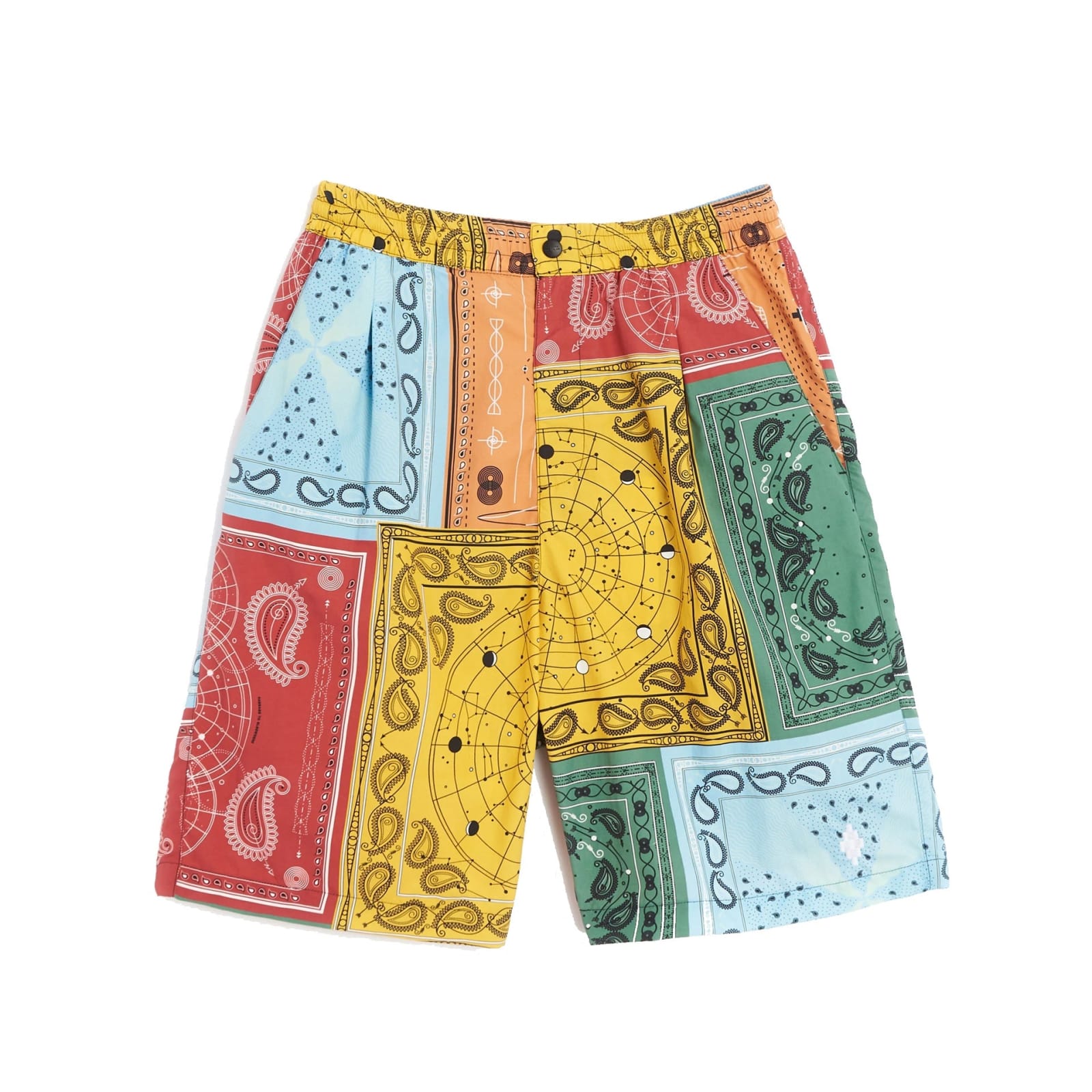 All Over Bandana Shorts