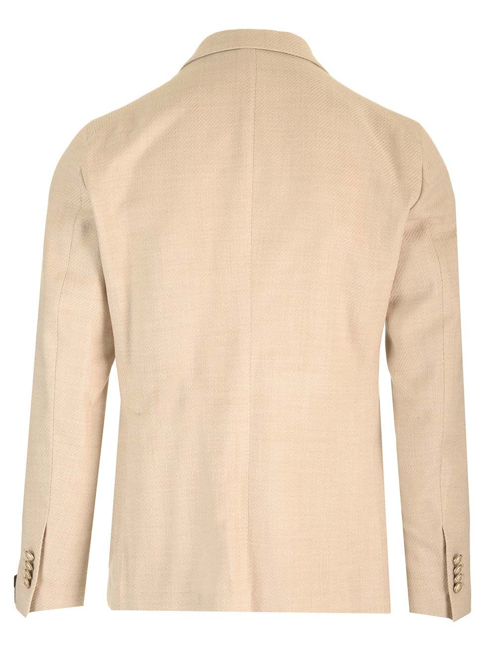 Shop Tagliatore Montecarlo Jacket In White