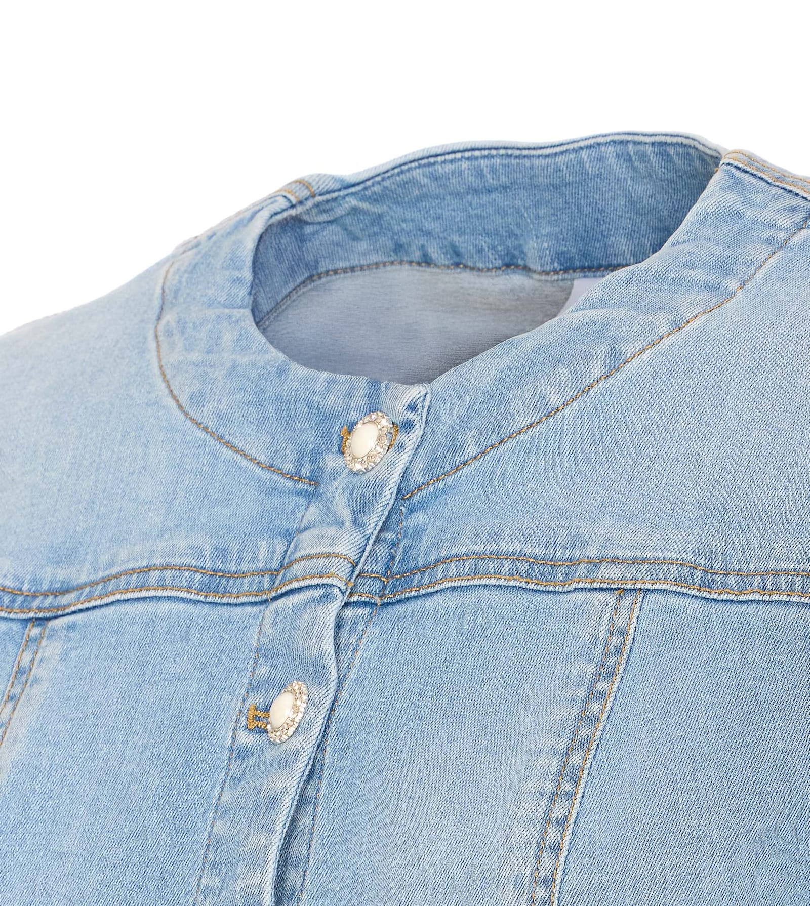 Liu •jo Jacket Liu Jo Woman Color Blue In Blue
