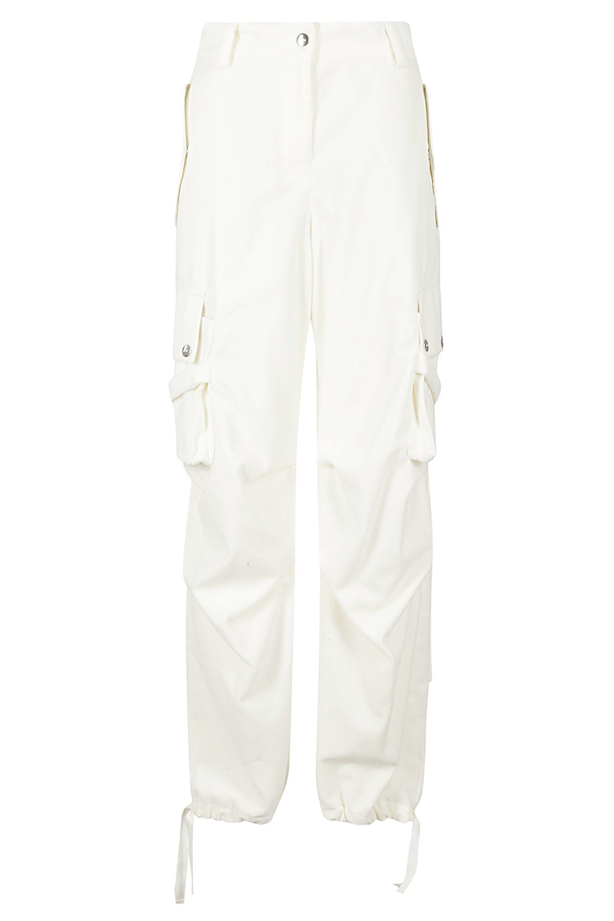 Msgm Pantalone In Bianco