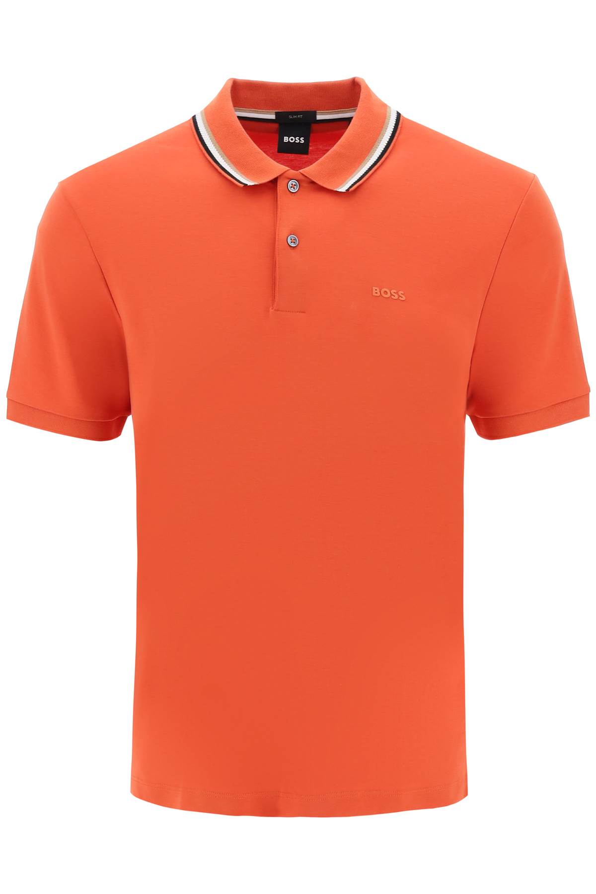 Boss x NFL Cotton-piqu Polo Shirt with Collaborative branding- Broncos | Men's Polo Shirts Size L