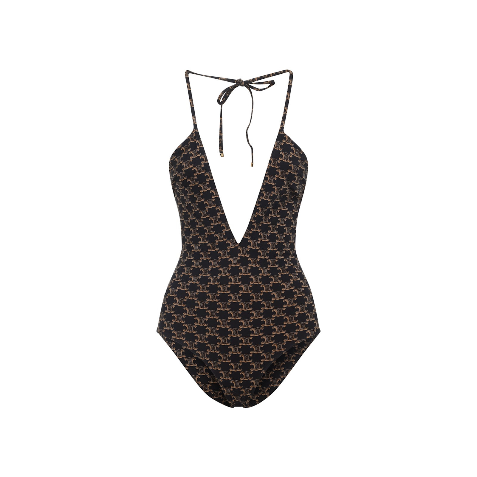Celine Polyamide One-piece In Brown