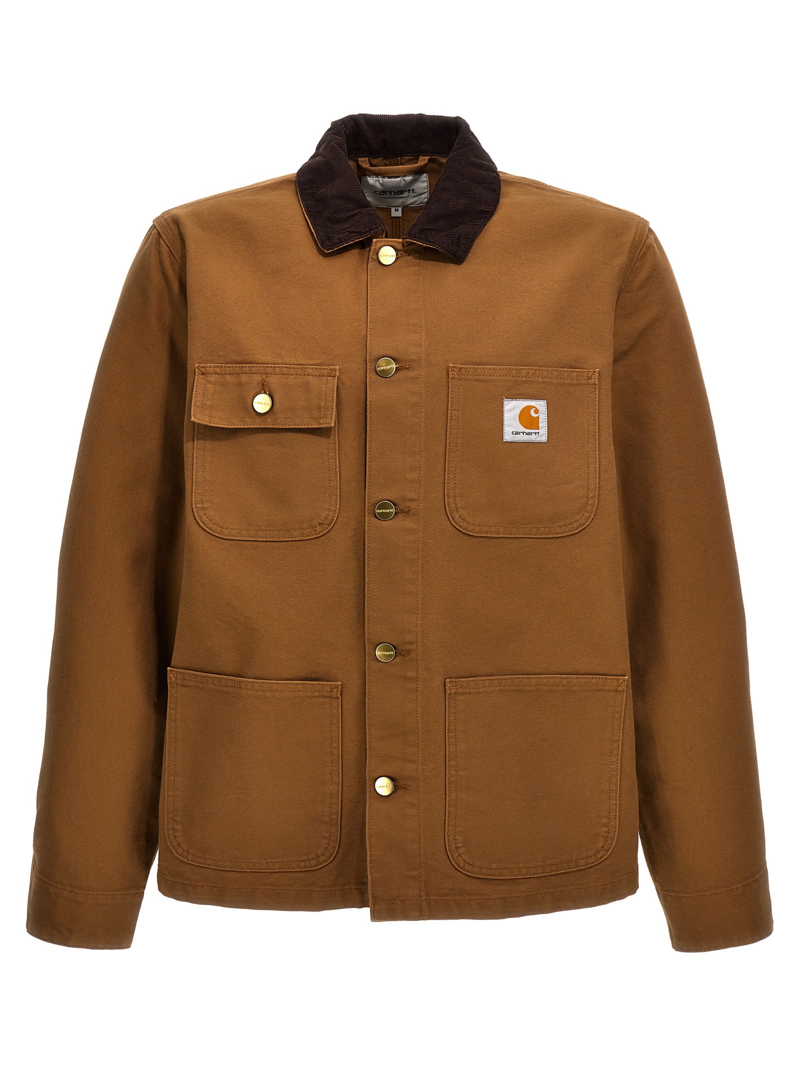 Shop Carhartt Michigan Jacket In Brown