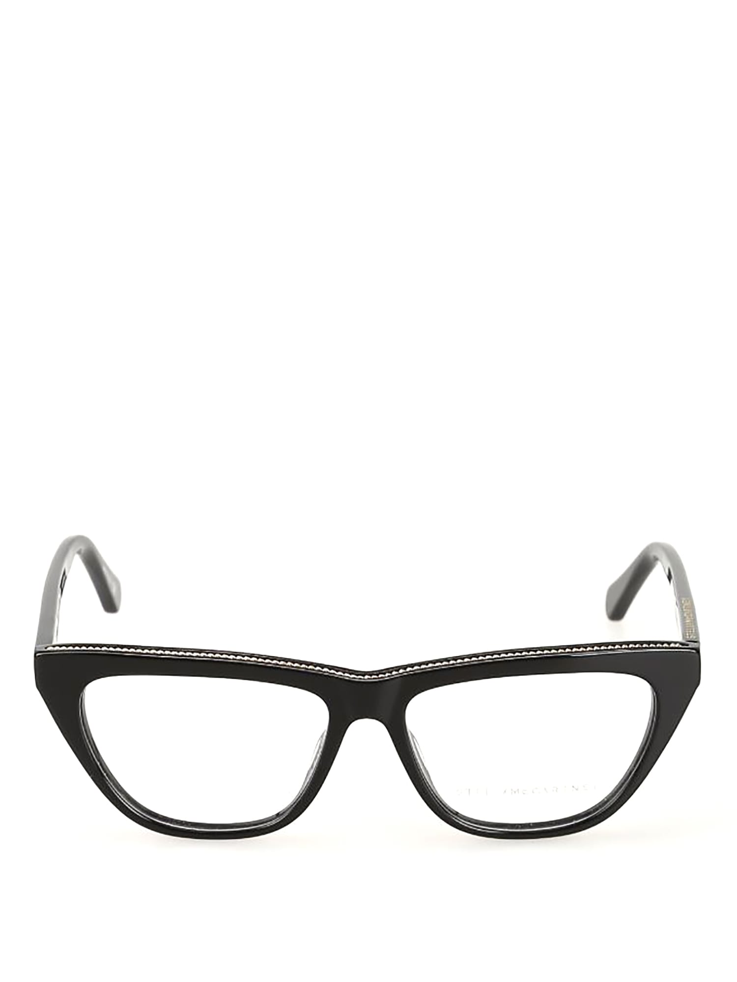 Shop Stella Mccartney Sc0191o Eyewear In Black Black Transpare