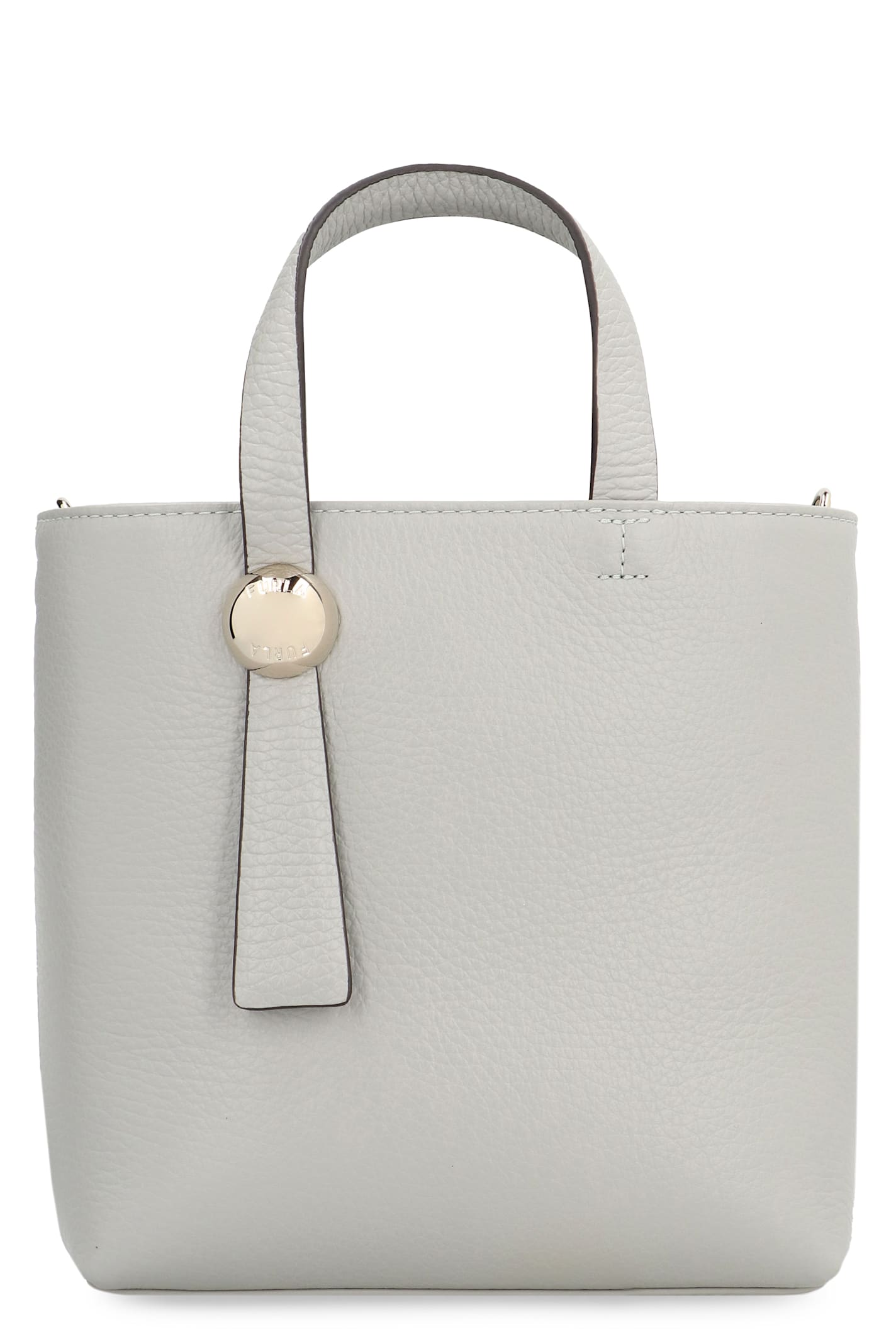 Shop Furla Sfera Leather Handbag