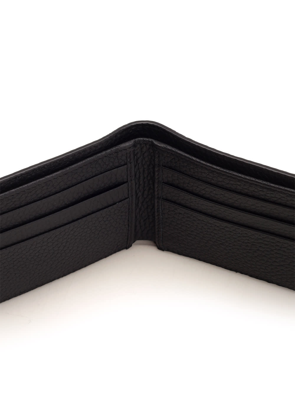 Shop Dolce & Gabbana Bifold Dg Logo Wallet In Black