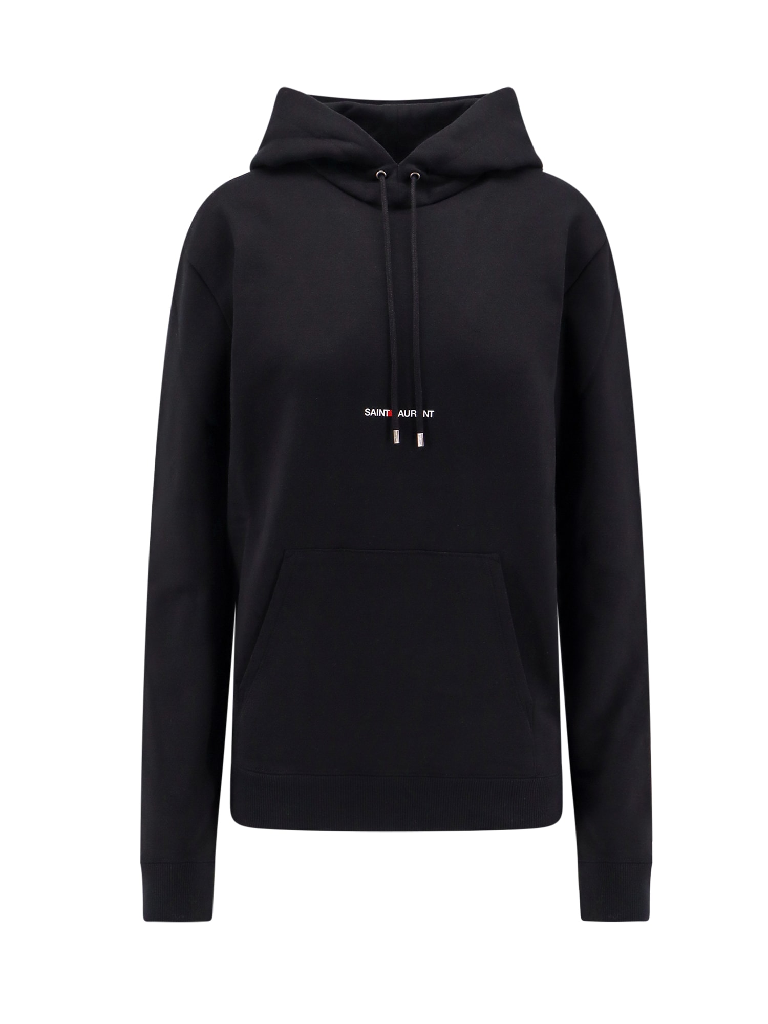 Shop Saint Laurent Sweatshirt In Black