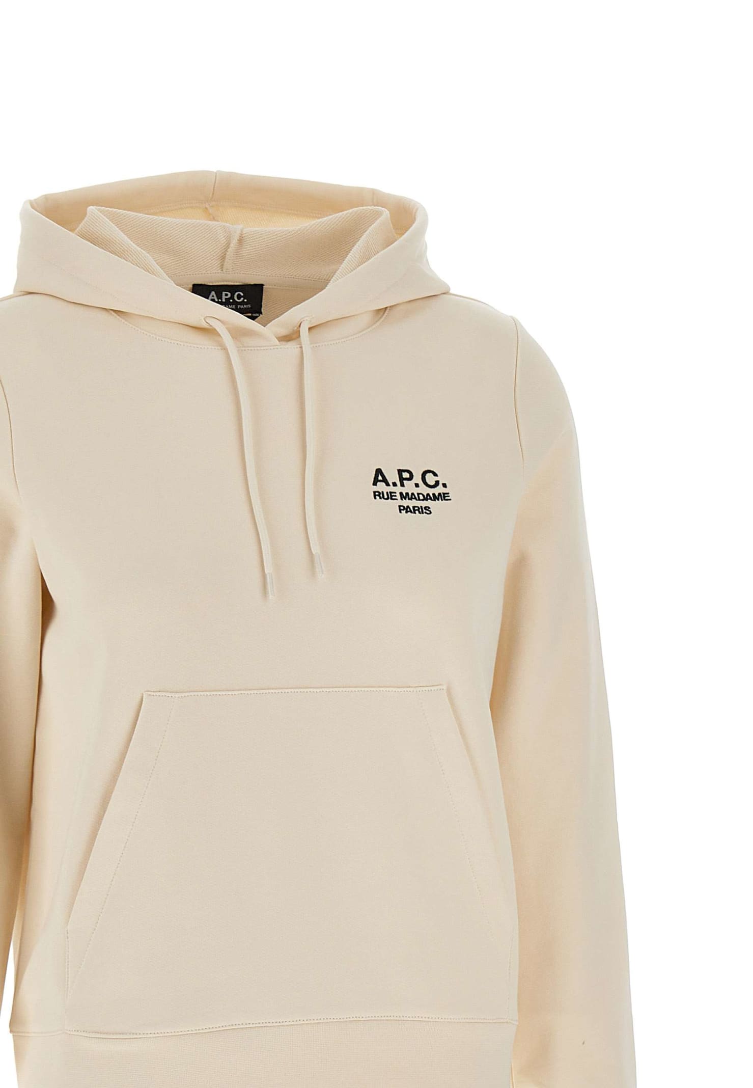 APC HOODIE MANUELA BLANC CASSE