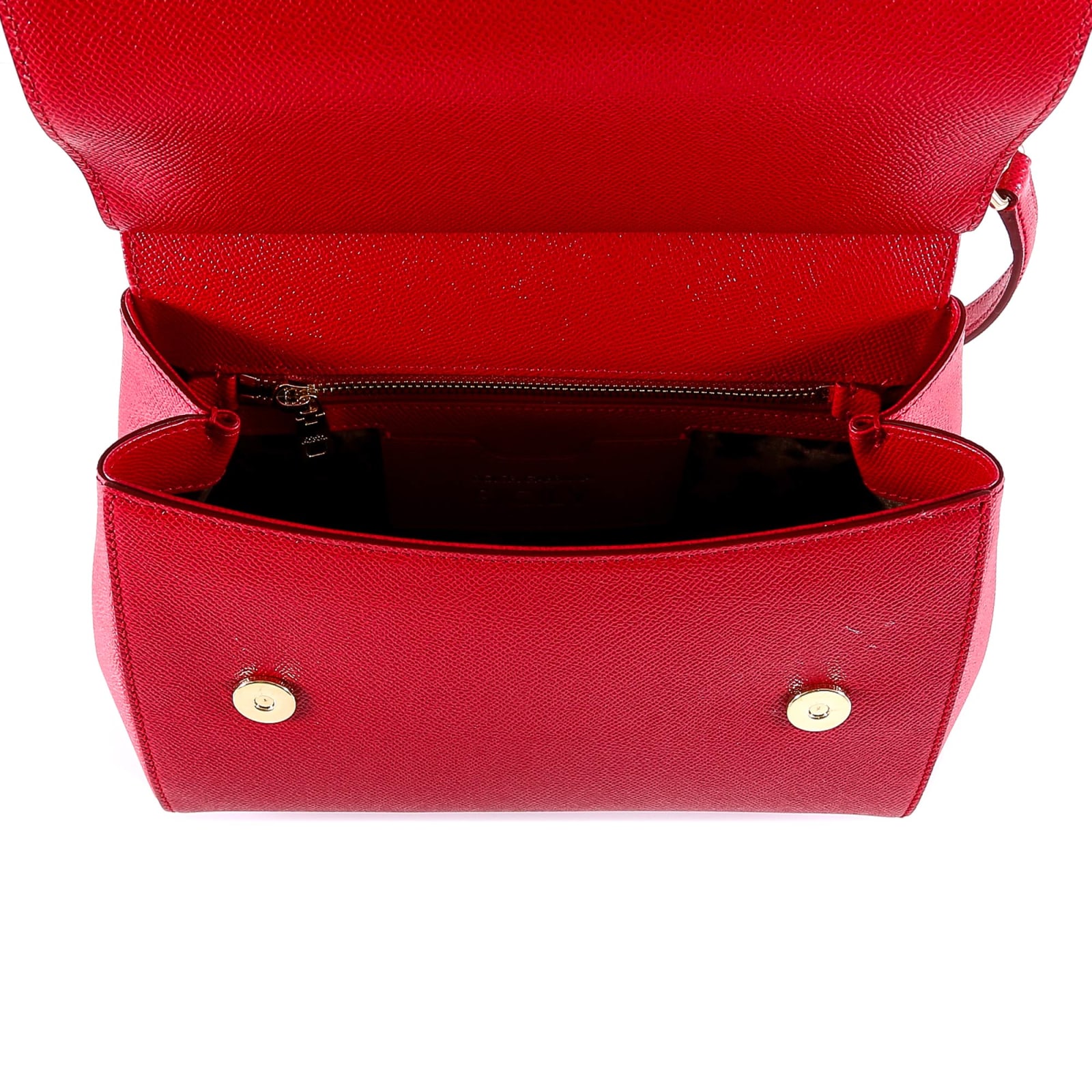 Shop Dolce & Gabbana Sicily Handbag In Red