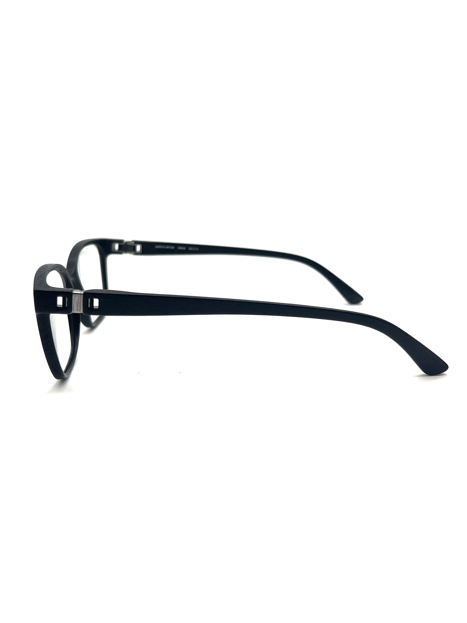 Shop Mykita Venus Eyewear In _pitch Black Clear