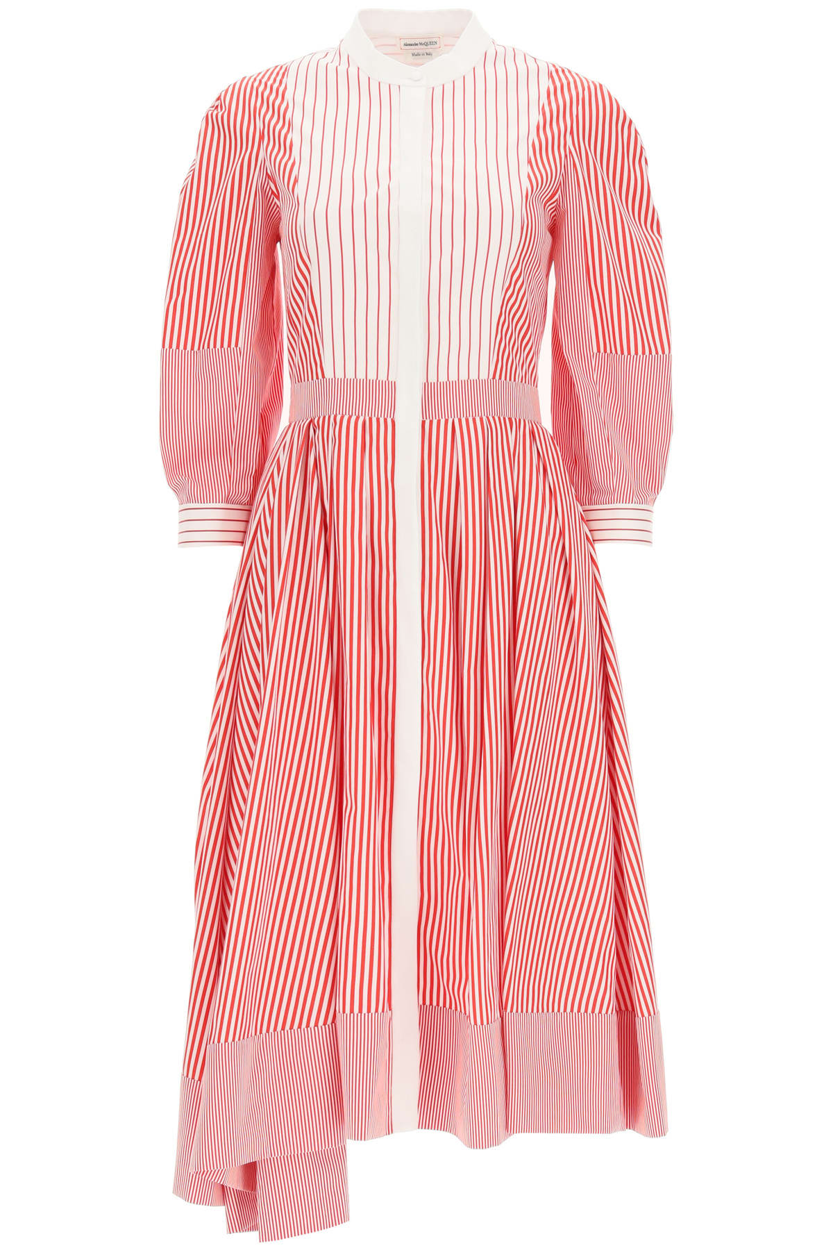 Alexander McQueen Striped Shirt Dress