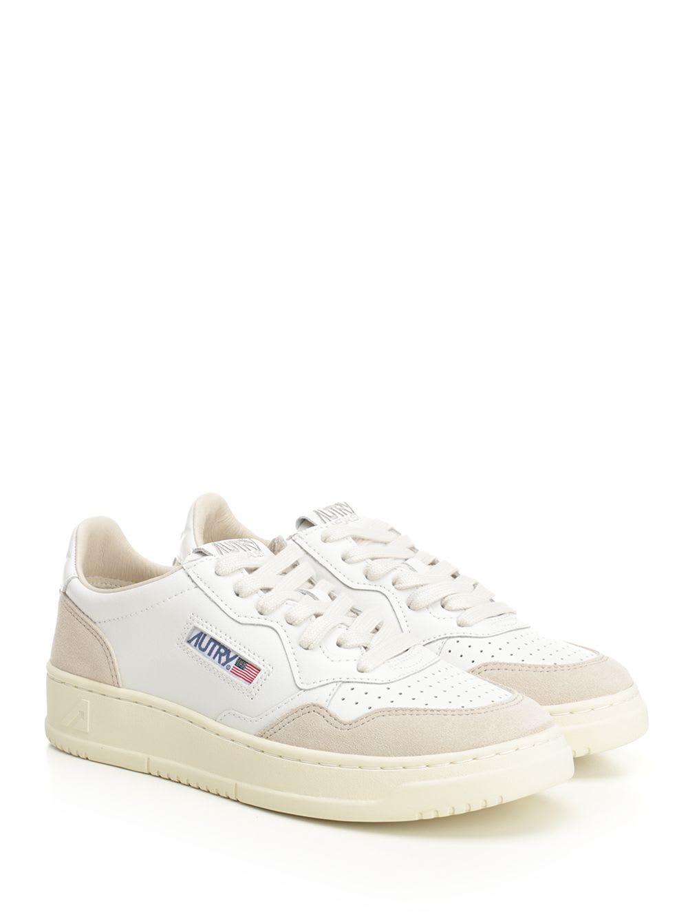 Autry Medalist Low Sneaker In White