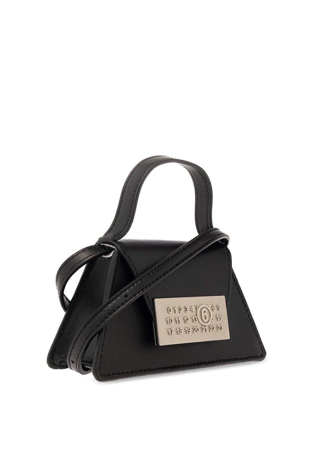 Shop Mm6 Maison Margiela Numeric Mini Top Handle Bag