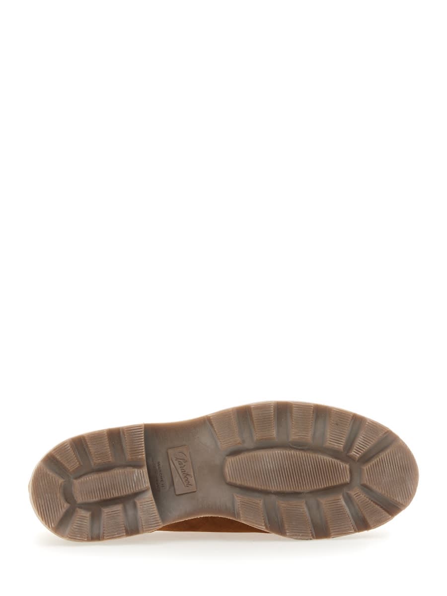 Paraboot Michael Suede Derby Shoes In Brown In Brown