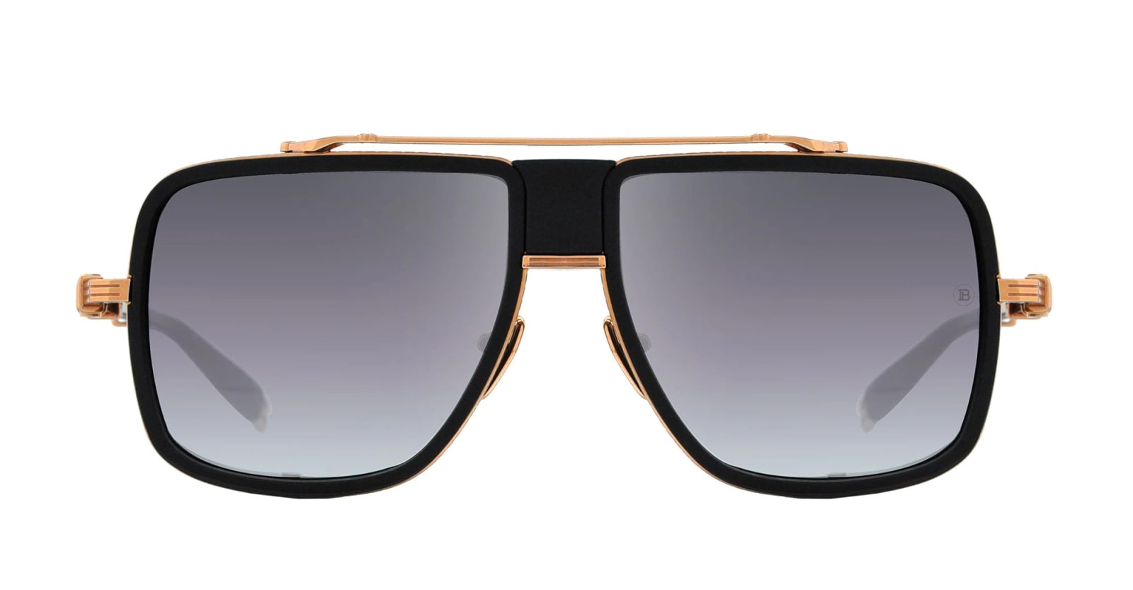 O.r. - Rose Gold / Matte Black Sunglasses