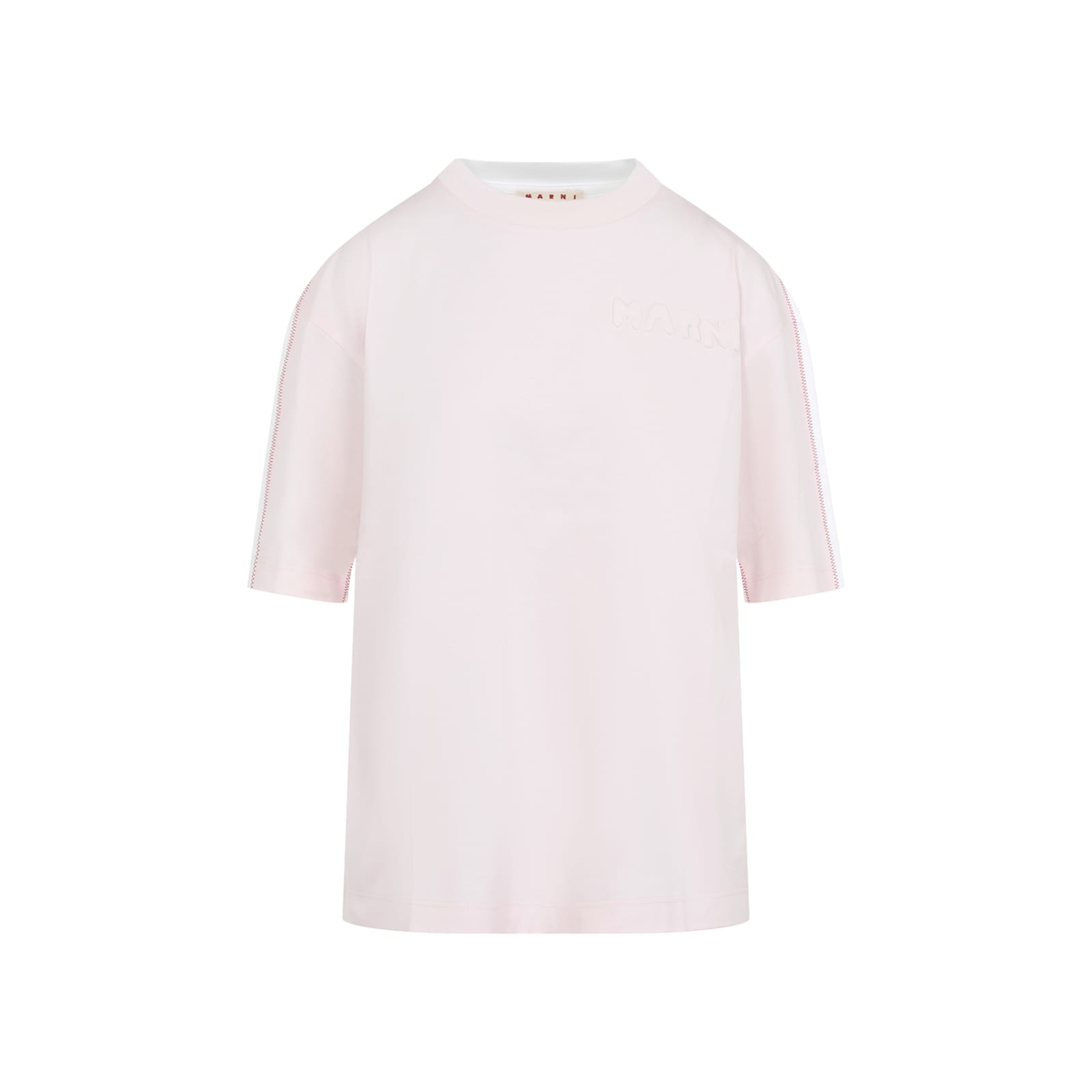 Shop Marni T-shirt In Light Pink