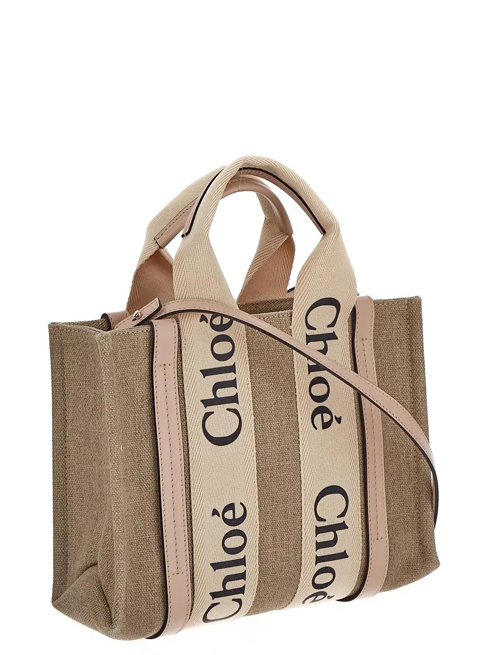 Shop Chloé Small Woody Tote Bag