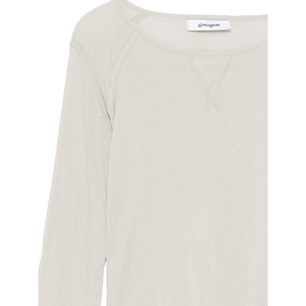 Gimaguas Maura Long-sleeve T-shirt In White