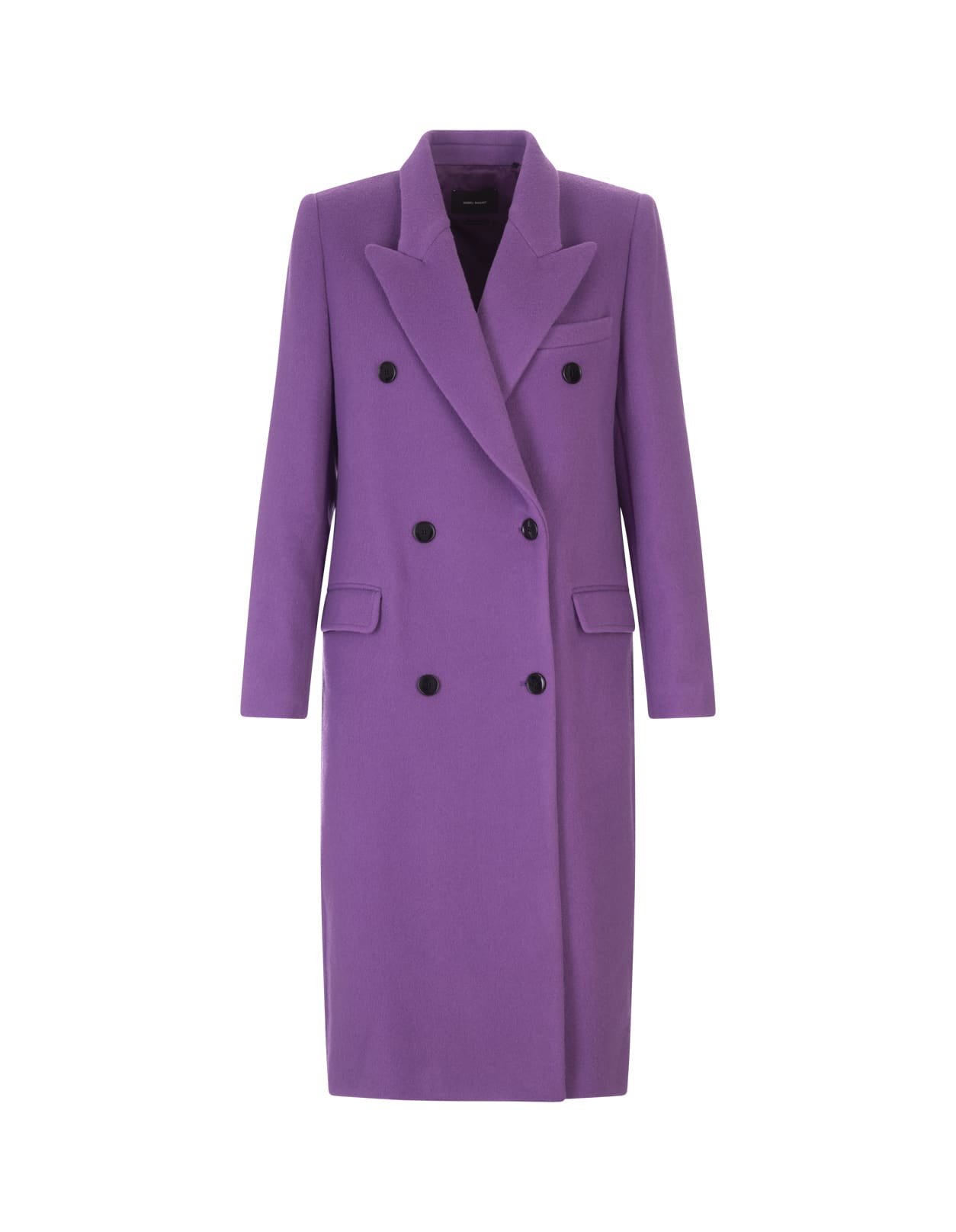 Isabel Marant Woman Purple Enarryli Coat