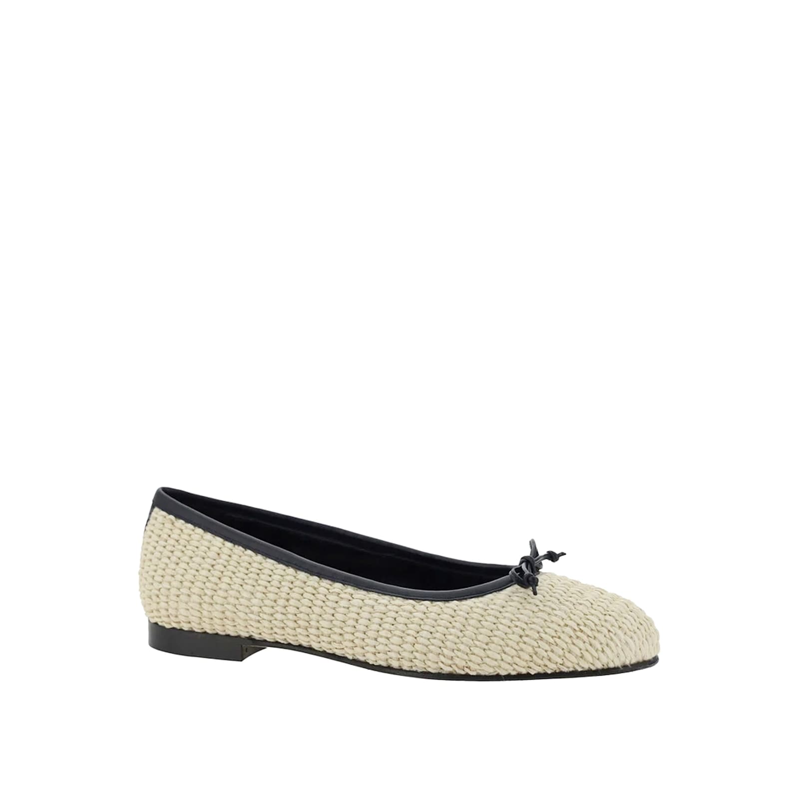 Manolo Blahnik Veralli 010 Ballerina Flats In Beige