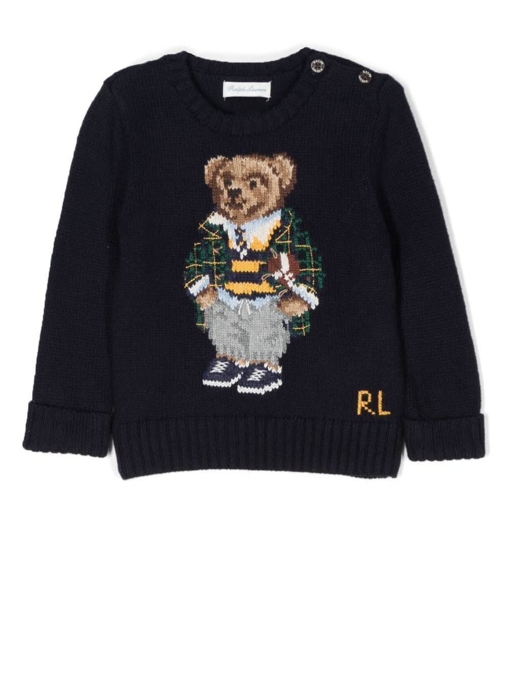 Ralph Lauren Bear Cn-sweater
