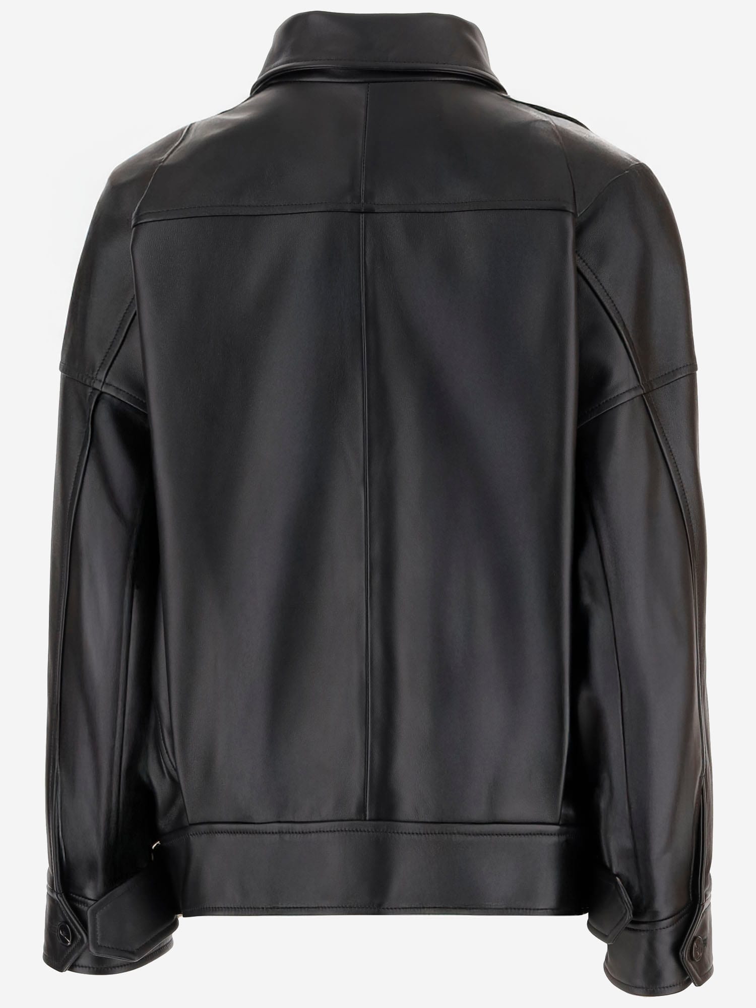 Darkpark Celine Aviator Jacket In Nappa Leather In Black