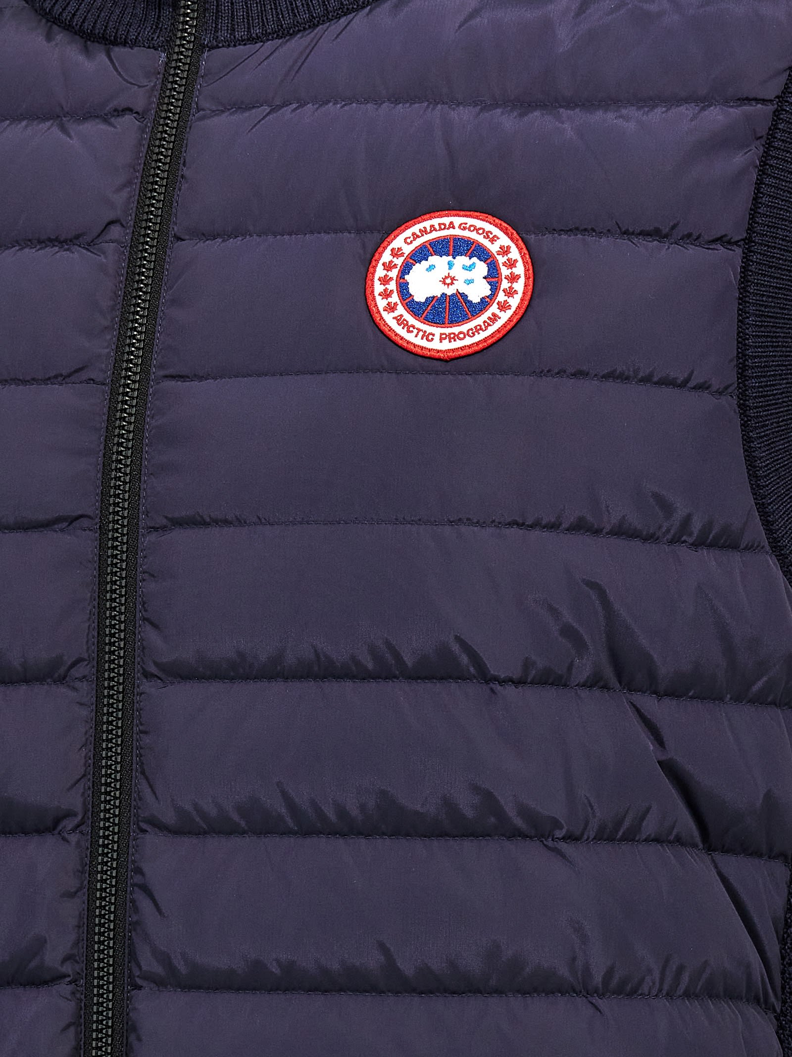 Shop Canada Goose Hybridge Vest In Blue