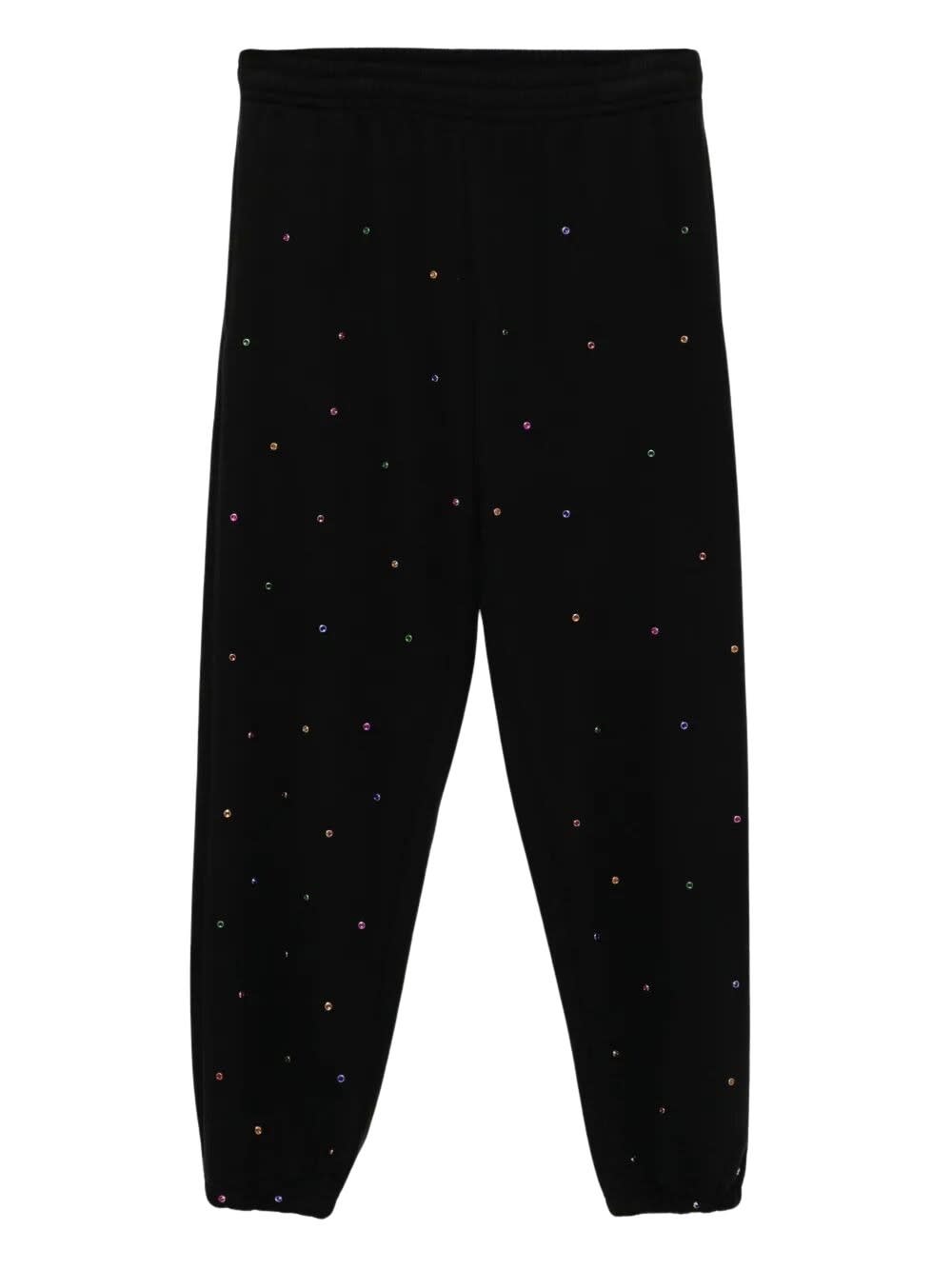 Sky High Farm Unisex Studded Sweatpants Knit In Black