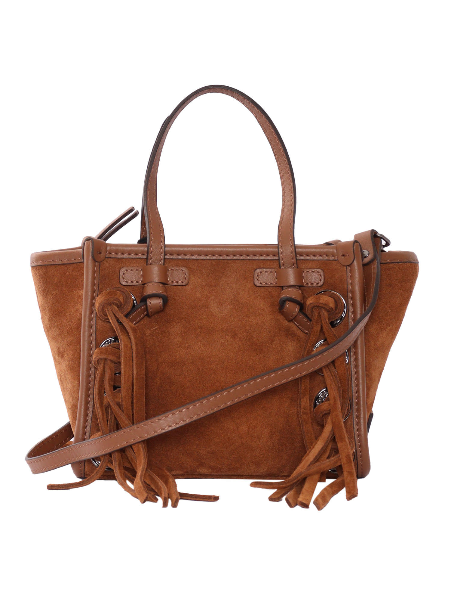 Gianni Chiarini Leather Bag In Brown