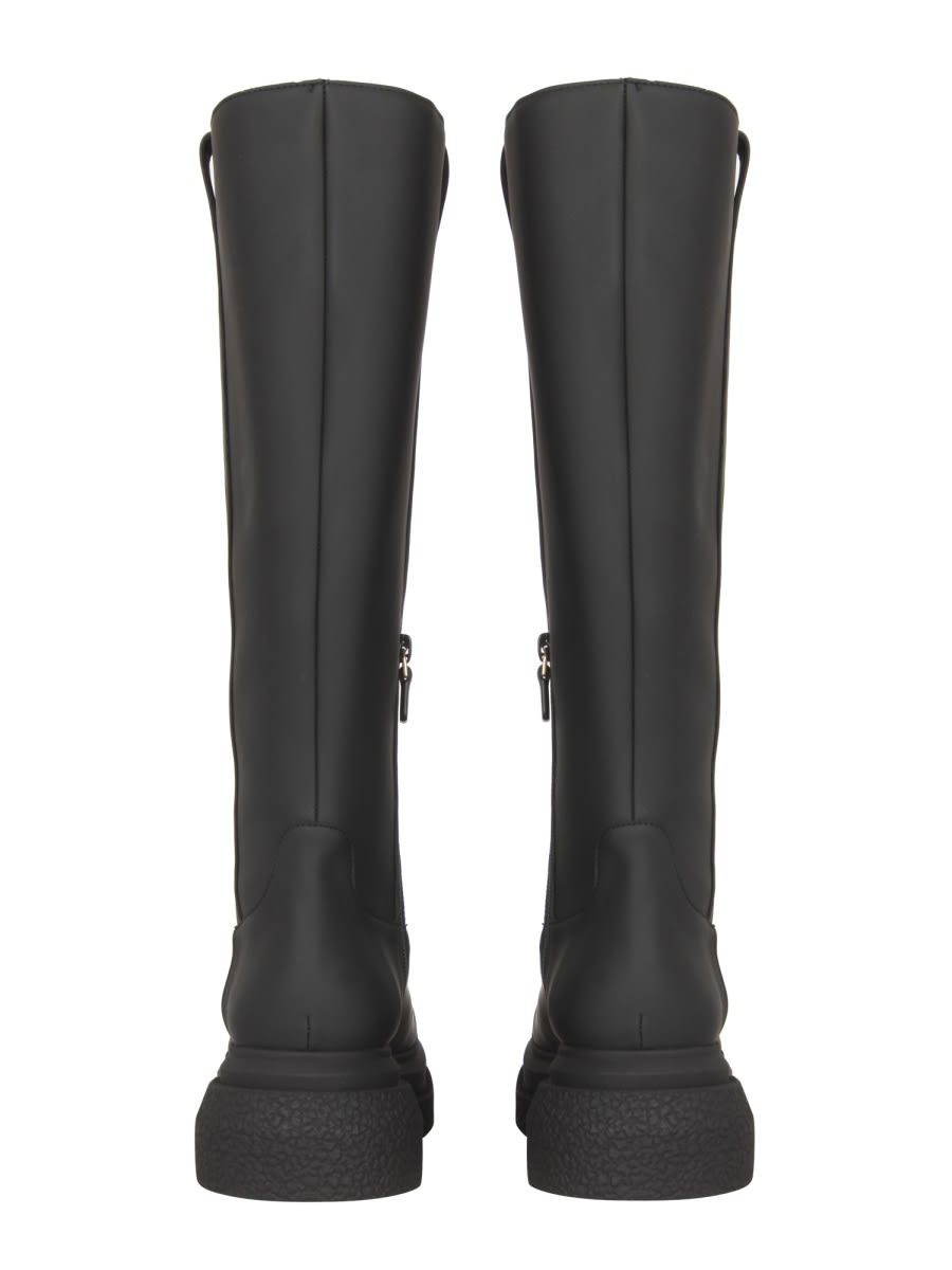 Shop Stuart Weitzman Charli Boots In Black