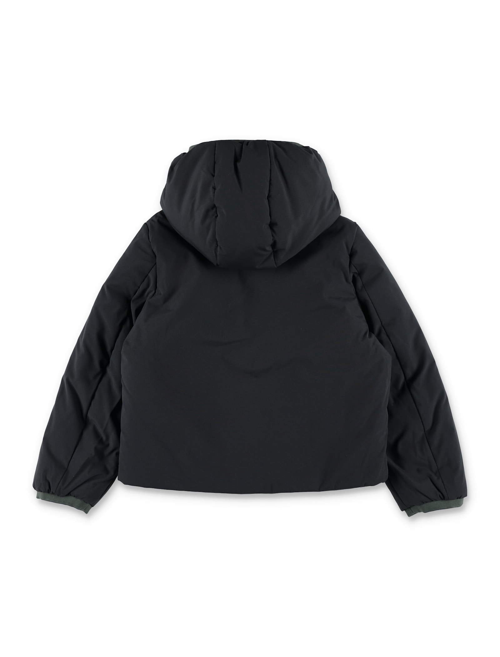 K-way Jack St Warm Reversible Jacket For Kids In Green