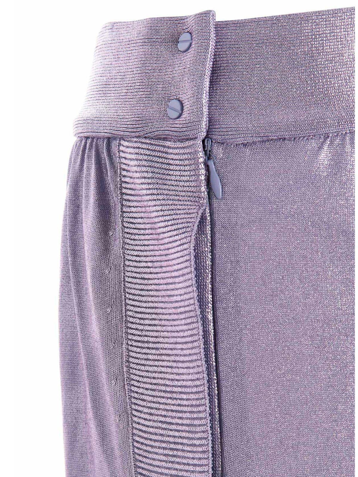 TOM FORD HIGHRISE METALLIC EFFECT TROUSERS