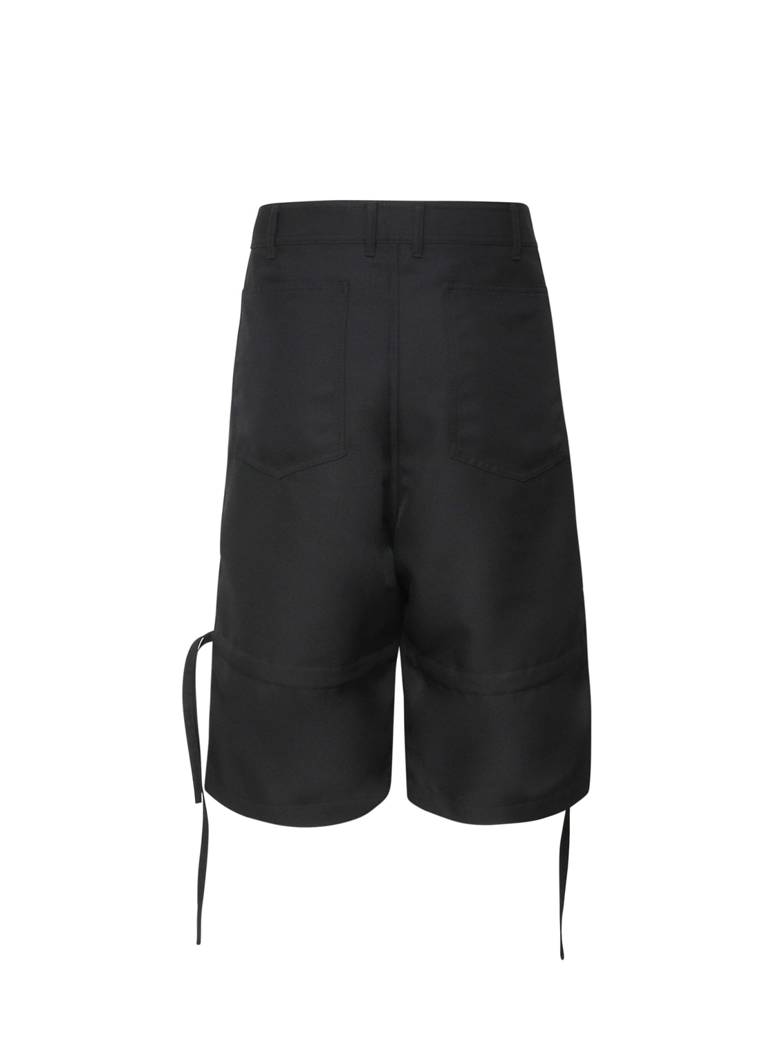 Shop Comme Des Garçons Cargo Bermuda Short Pants In Black