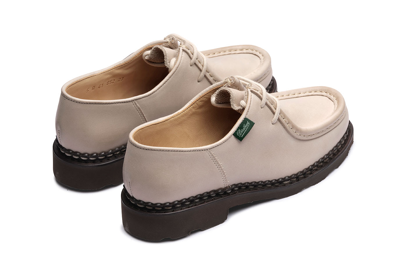 Paraboot Michael Derby Shoes In Gray