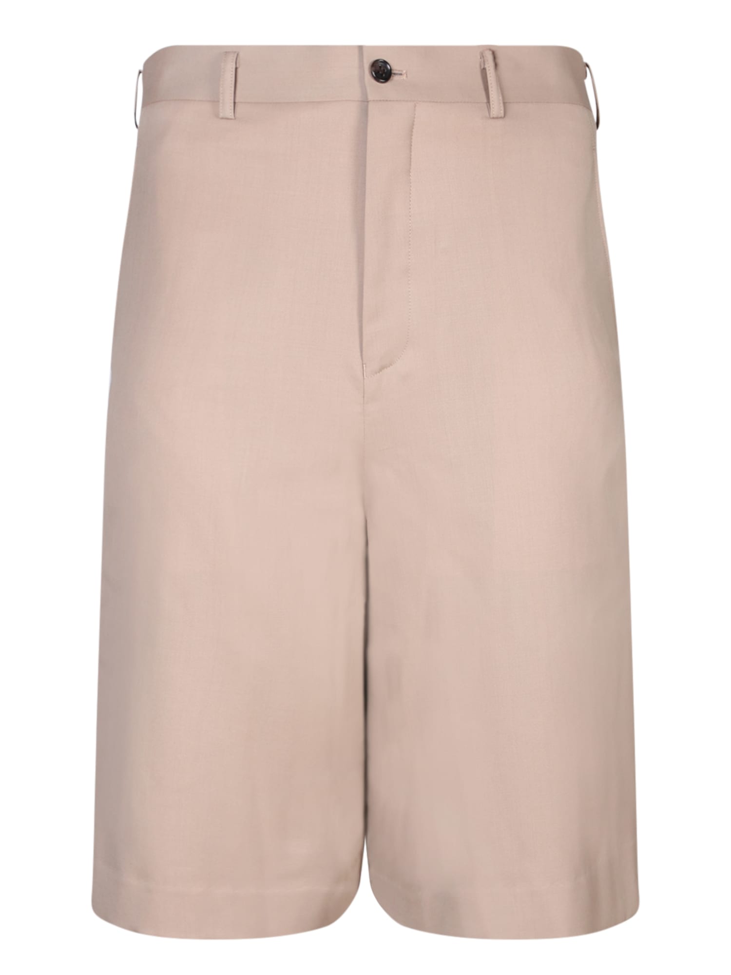 Shop Comme Des Garçons Homme Deux Beige Trousers By Comme Des Garã§ons Hp