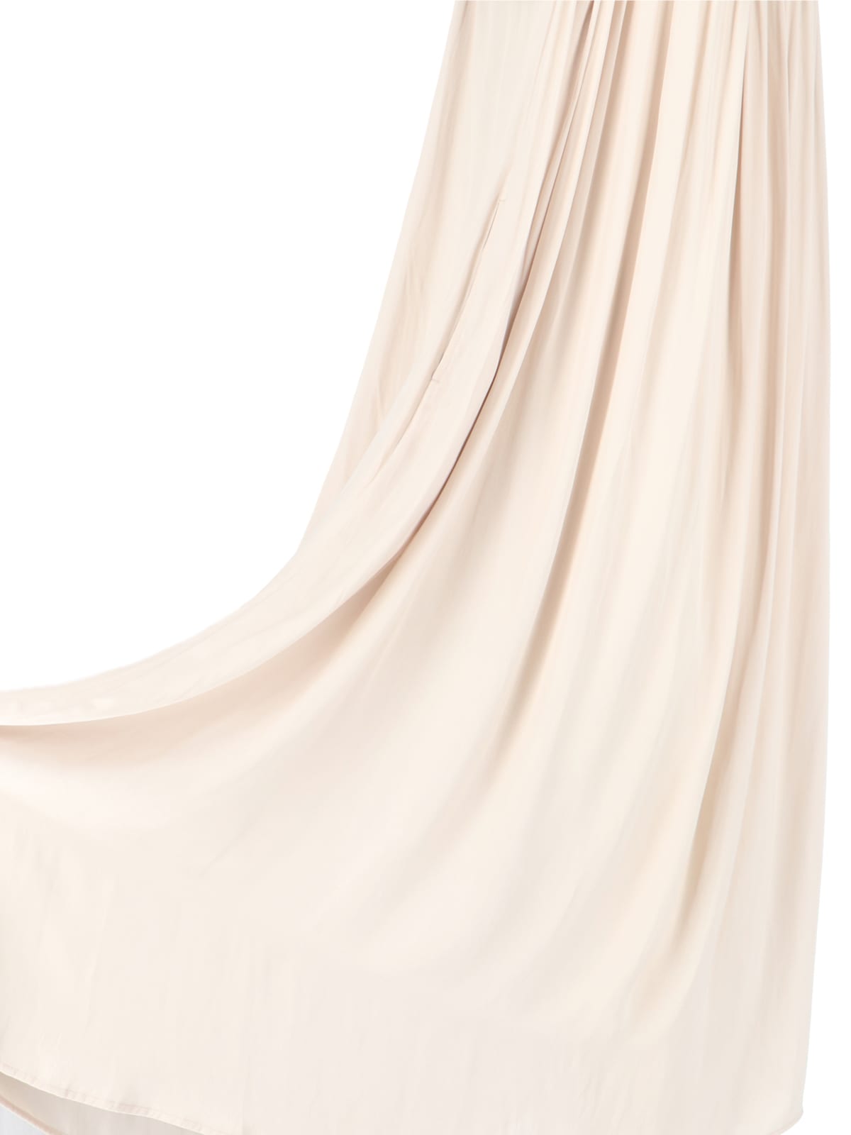 Shop Vis-a-vis Curled Maxi Dress In Crema