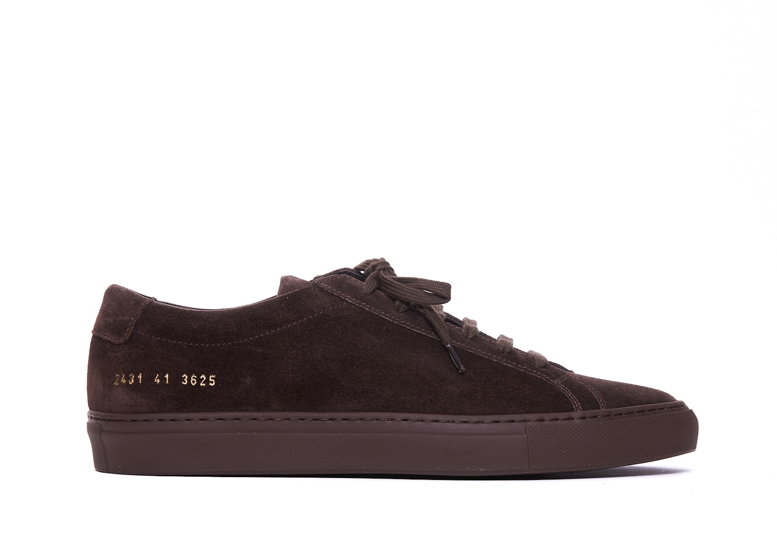 Common Projects Original Achilles Suede Sneakers In Brown