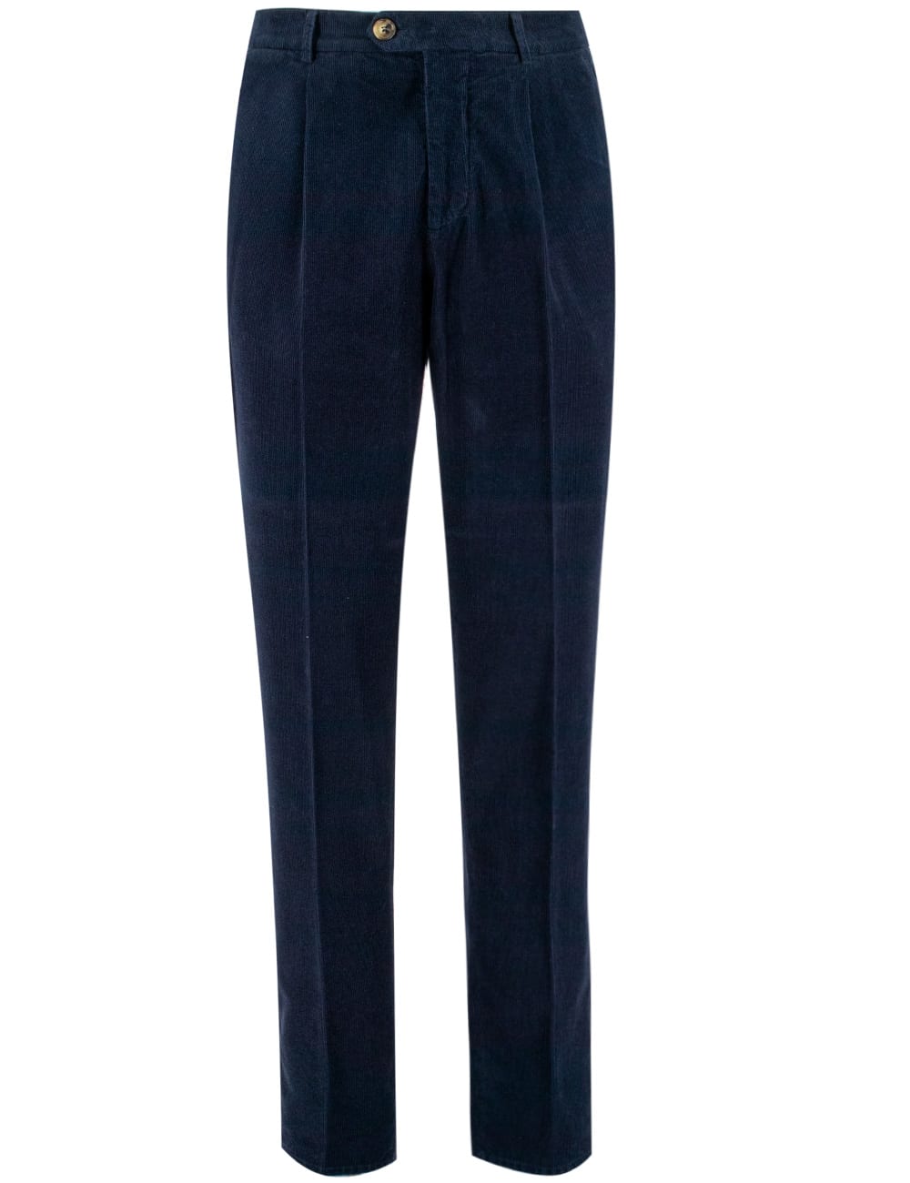 Shop Brunello Cucinelli Trousers In Navy