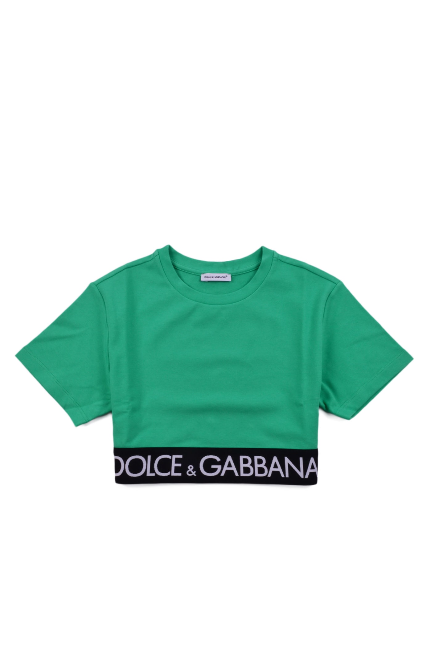 Dolce & Gabbana Jersey T-shirt With Elastic
