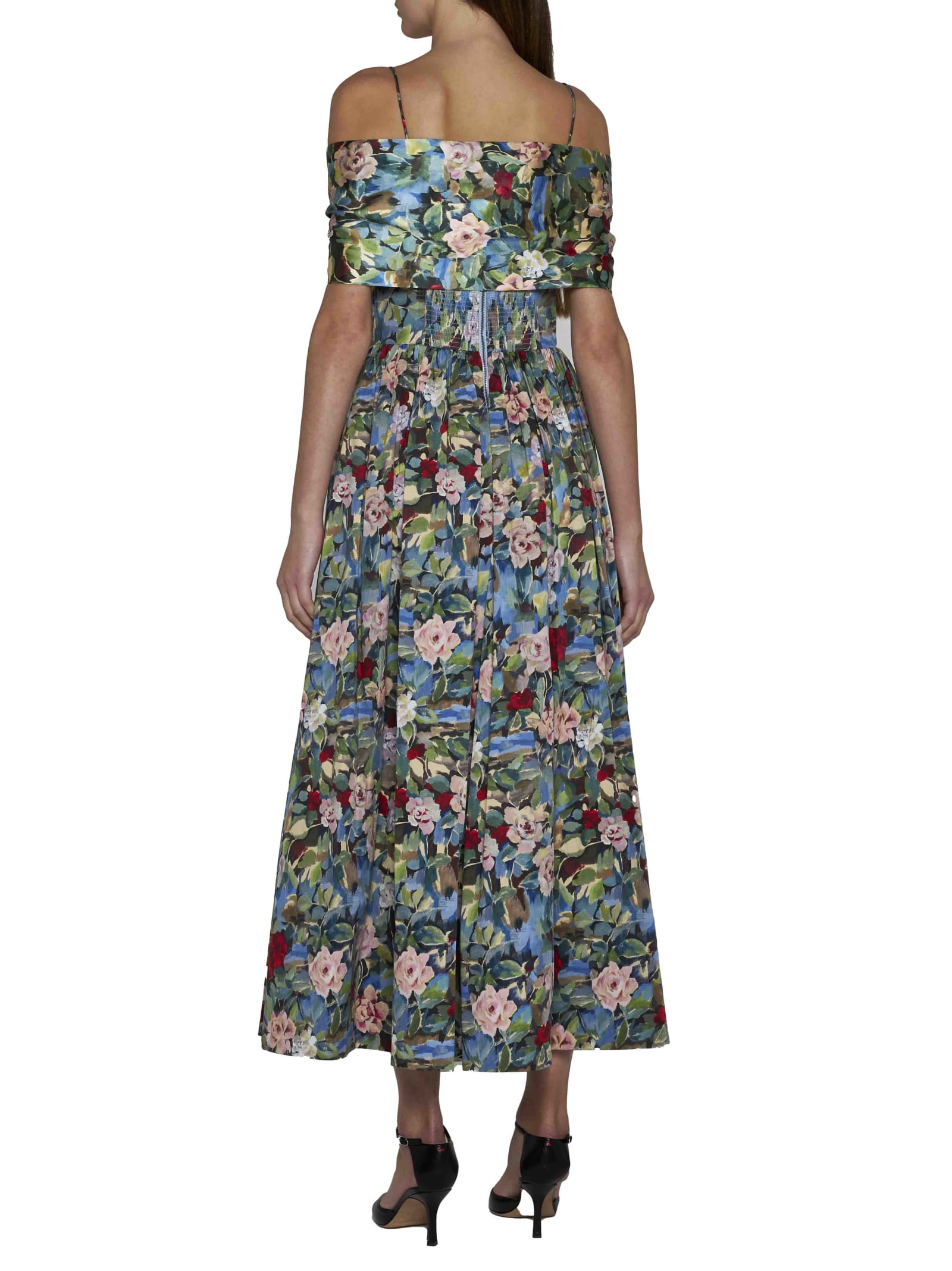 Shop Alice And Olivia Dress In Breeze Floral