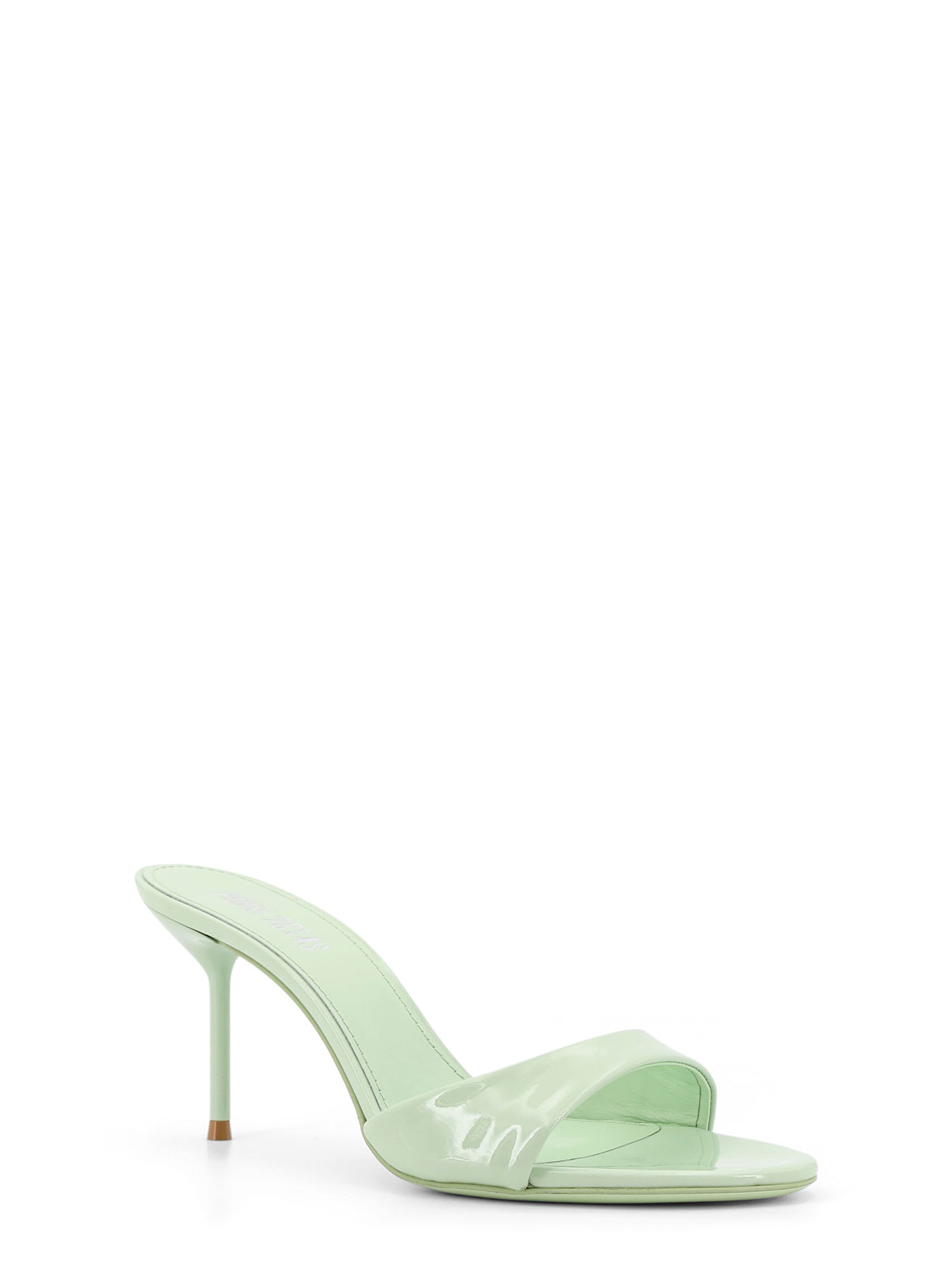 Paris Texas Lidia 70 Patent Leather Sandals In Black