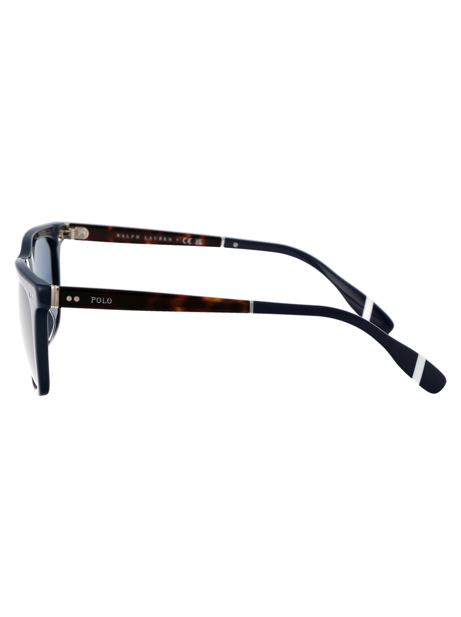 Shop Polo Ralph Lauren 0ph4205u Sunglasses In 546580 Shiny Navy Blue