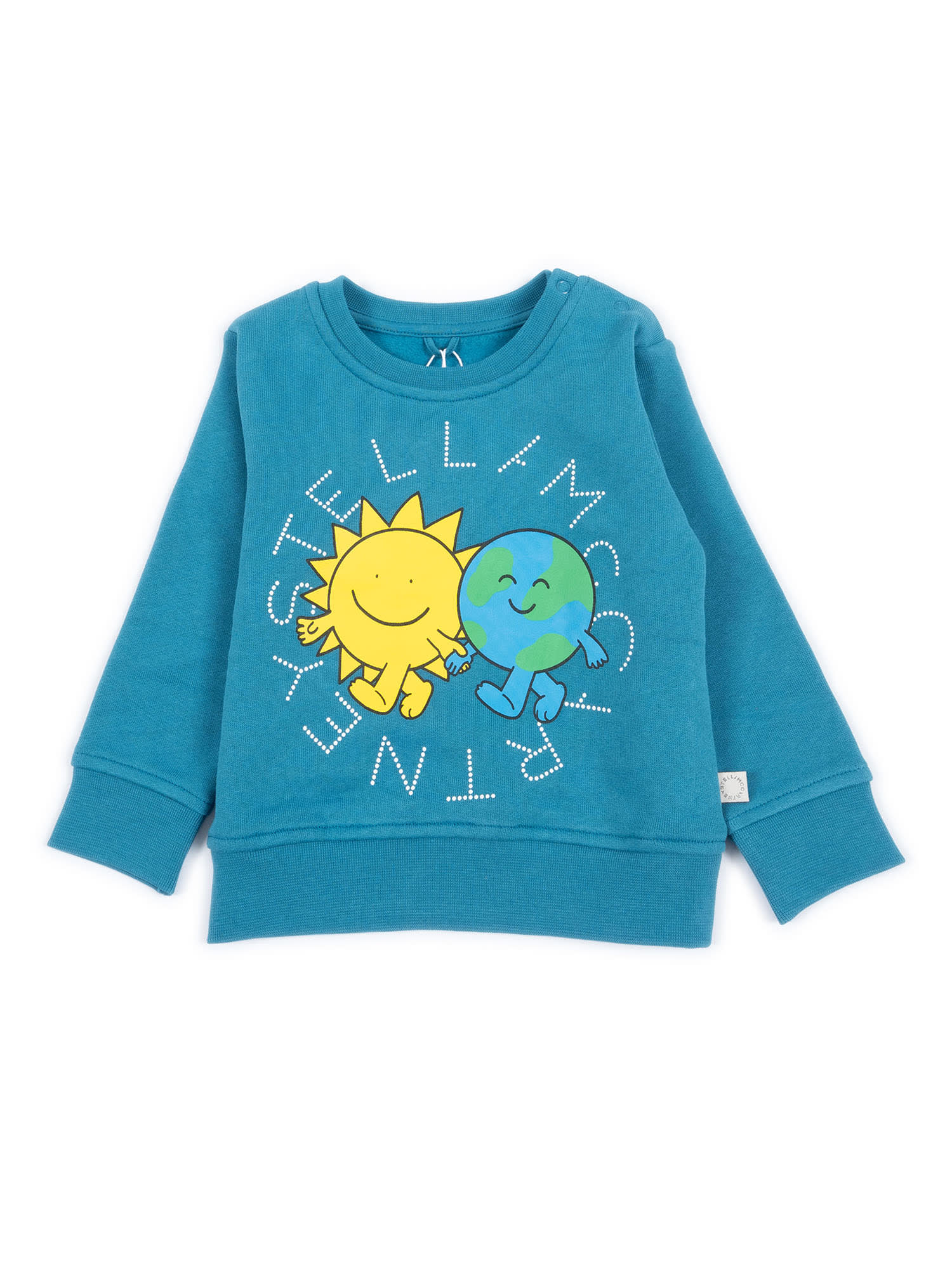 Stella Mccartney Sweatshirt In Blue