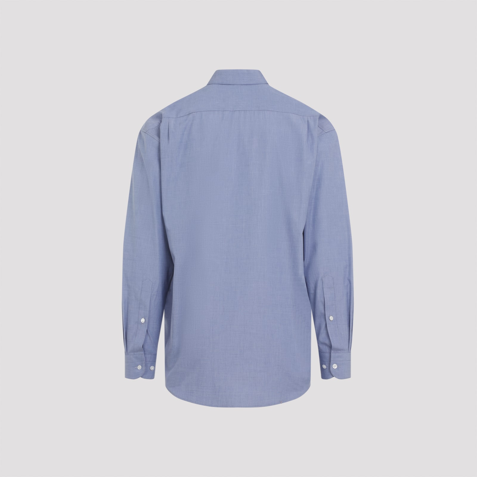 Shop The Row Miller Shirt In Oxf Oxford Blue