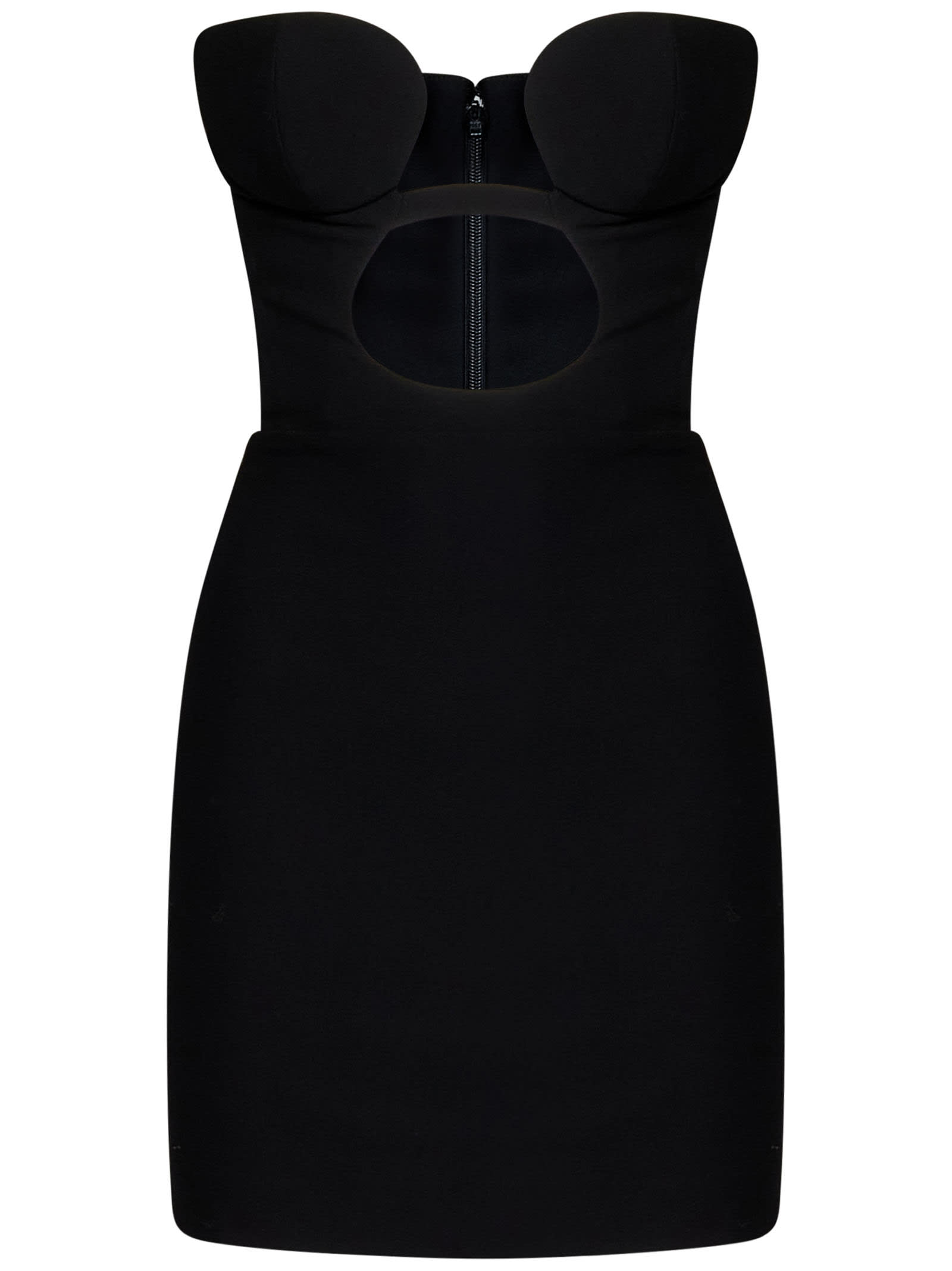 Shop Nensi Dojaka Mini Dress In Black