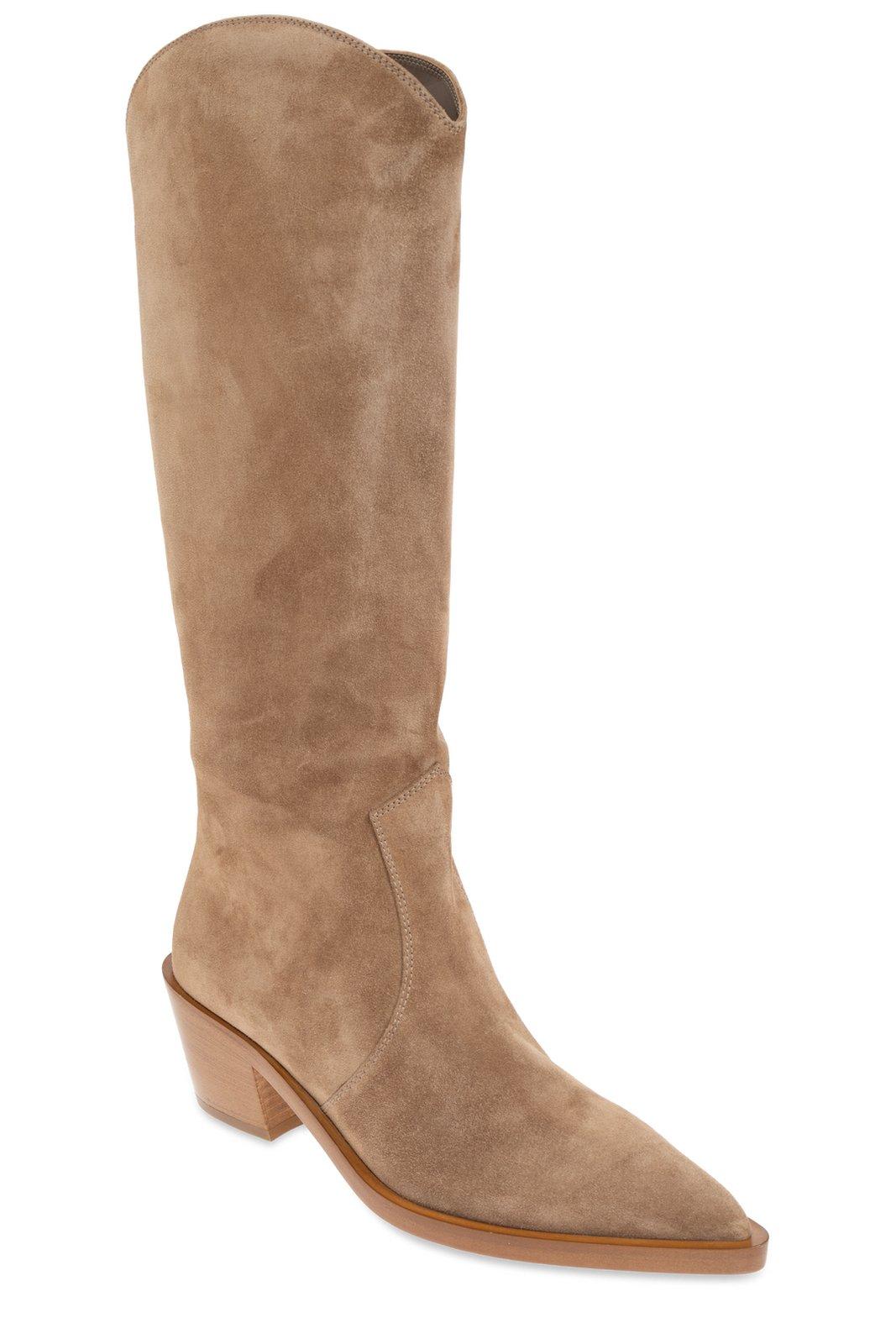 GIANVITO ROSSI WAYLON POINTED TOE BOOTS
