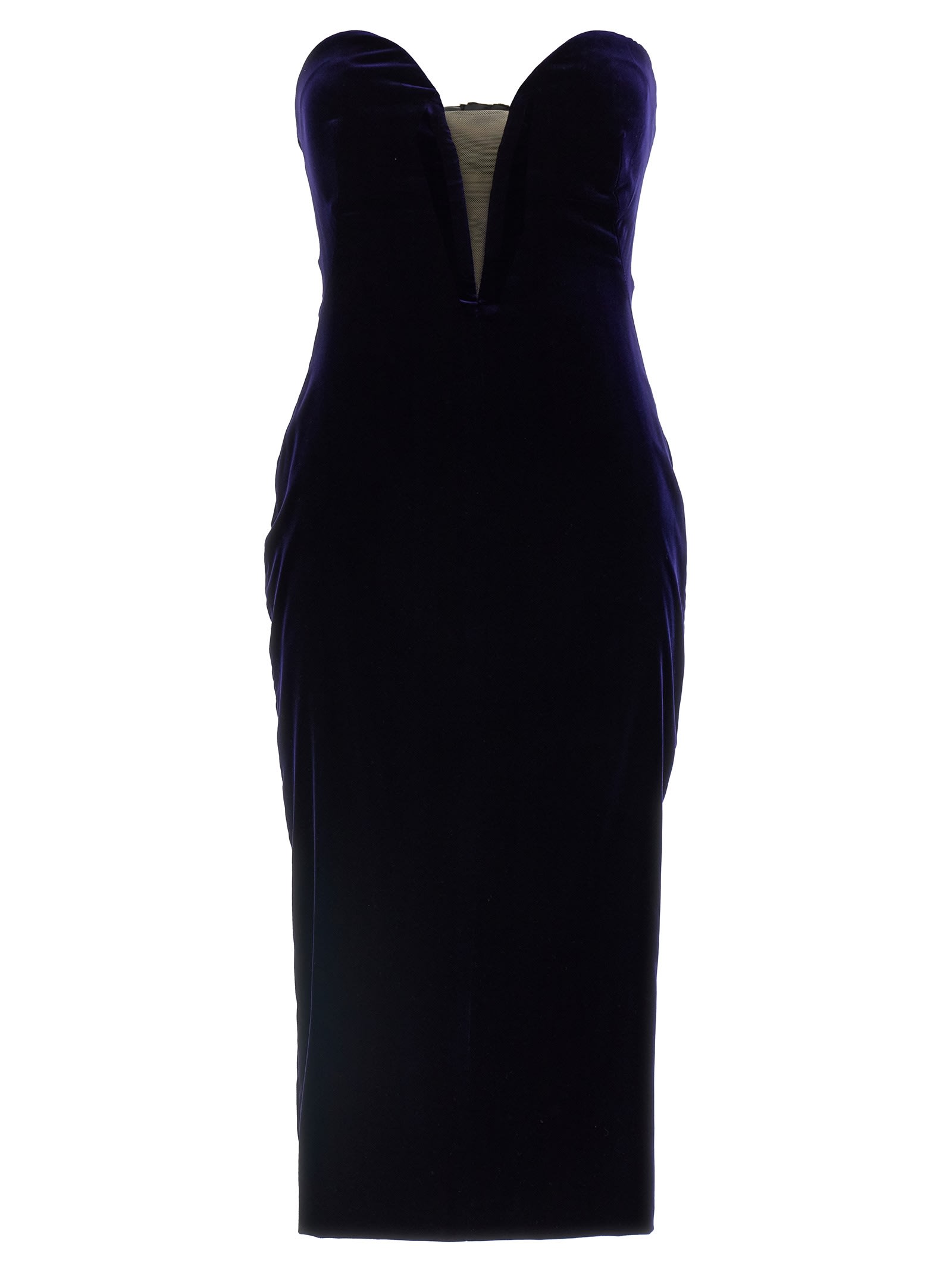 Tom Ford Cocktail Dress In Blue